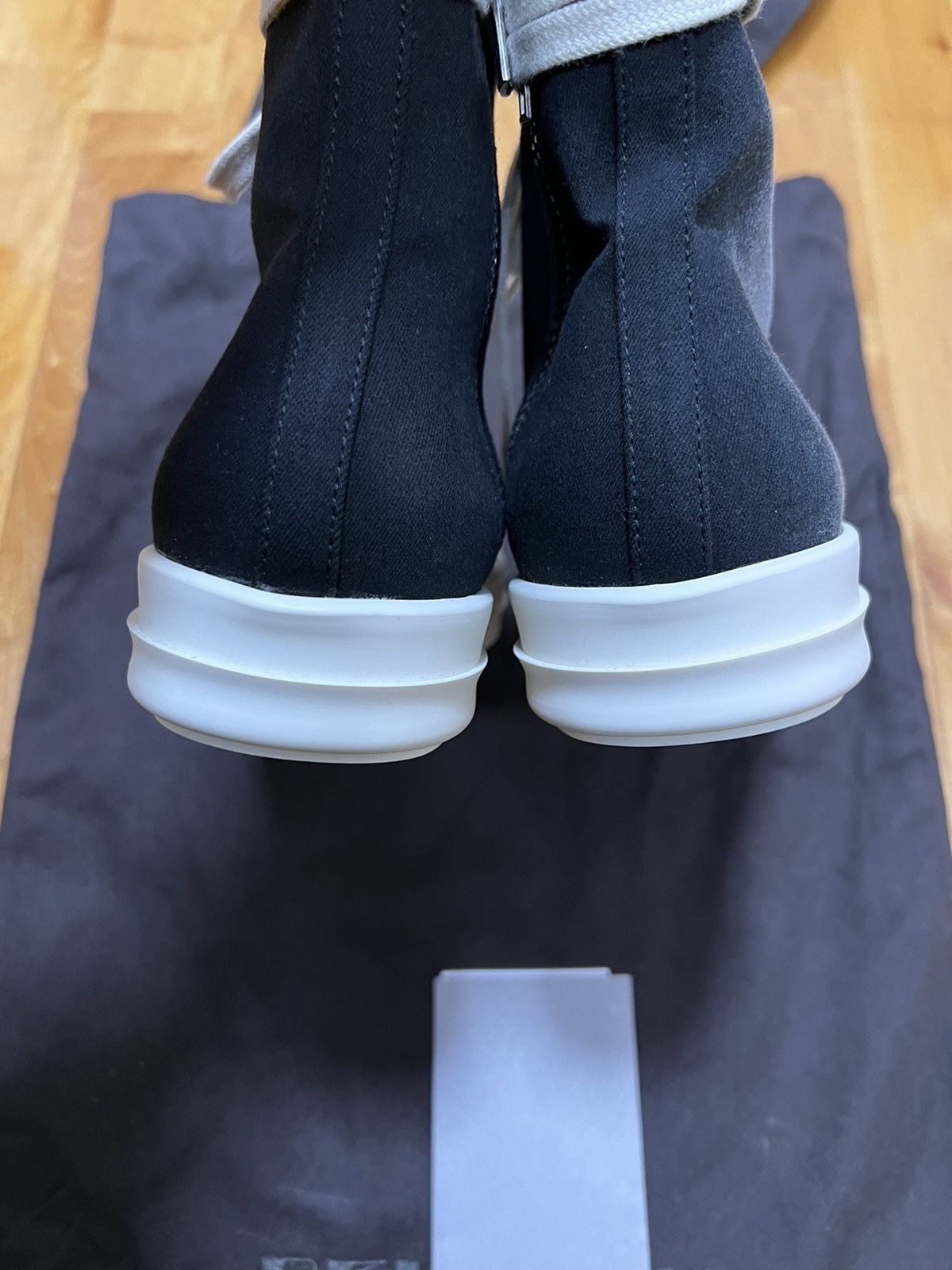 Rick Owens Drkshdw Rick owens fw19 gradient ramones high top sneakers sz36.5 Size US 6.5 / IT 36.5 - 5 Thumbnail