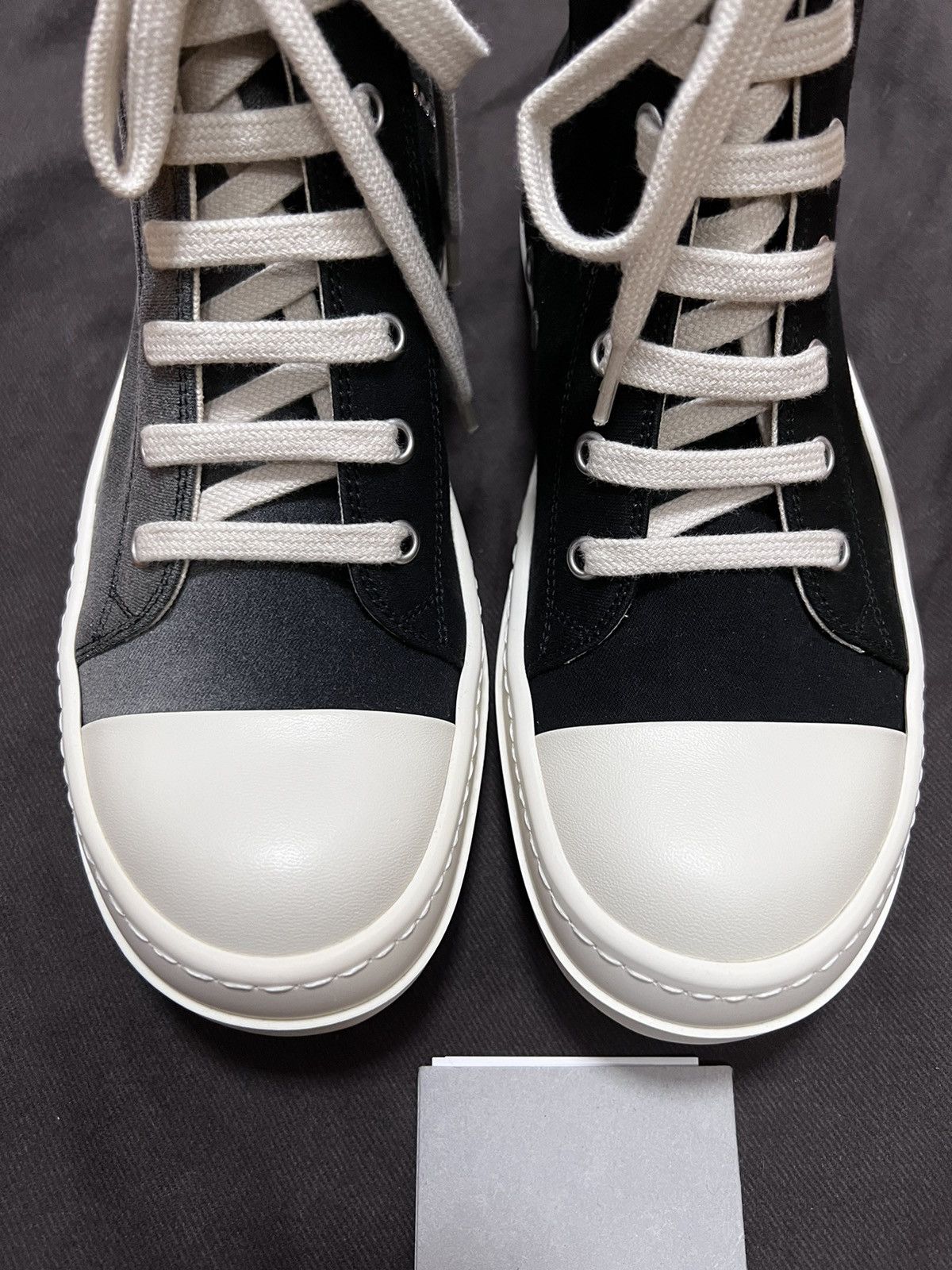 Rick Owens Drkshdw Rick owens fw19 gradient ramones high top sneakers sz36.5 Size US 6.5 / IT 36.5 - 4 Thumbnail