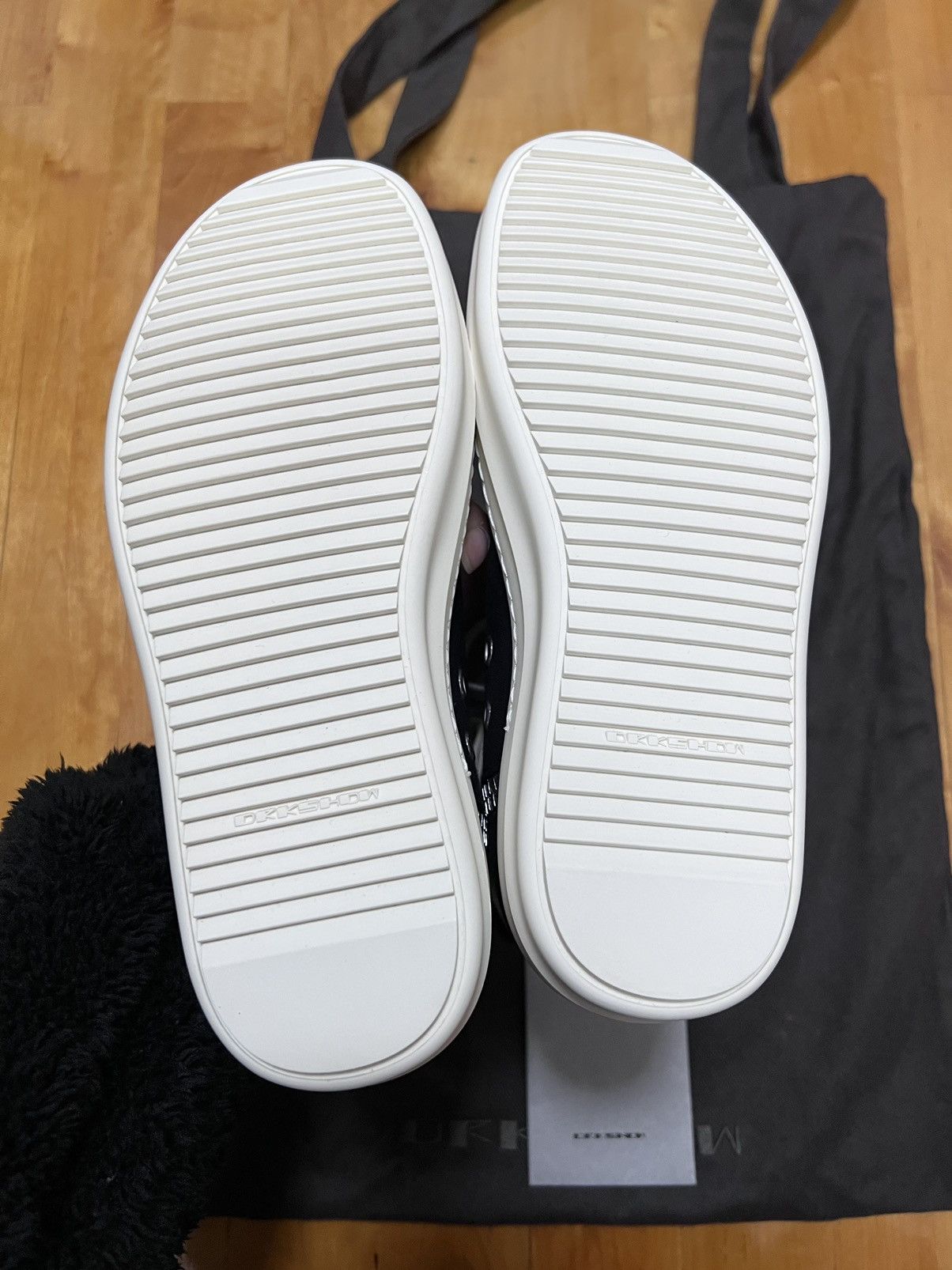 Rick Owens Drkshdw Rick owens fw19 gradient ramones high top sneakers sz36.5 Size US 6.5 / IT 36.5 - 6 Thumbnail