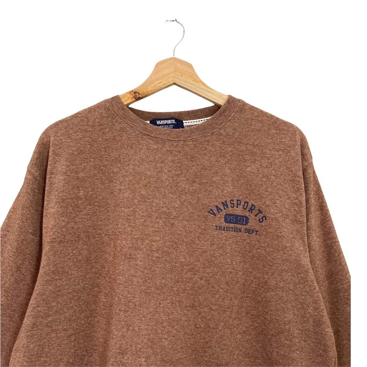 Sports Specialties Vansports Big Back Logo Crew Neck Sweatshirt Size L Size US L / EU 52-54 / 3 - 7 Thumbnail