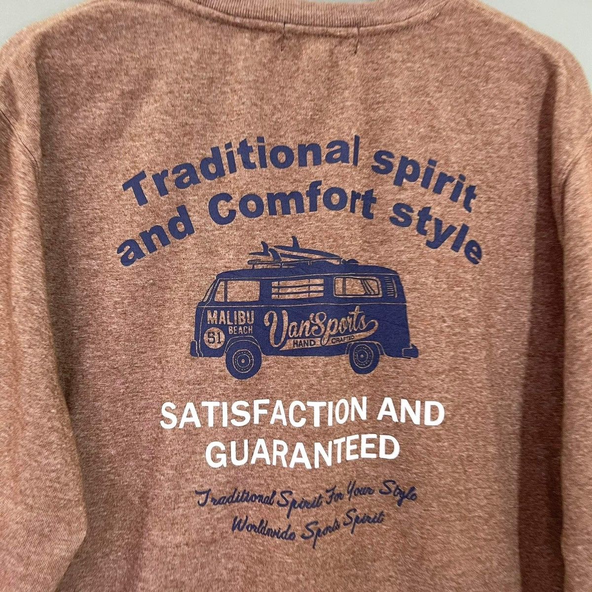 Sports Specialties Vansports Big Back Logo Crew Neck Sweatshirt Size L Size US L / EU 52-54 / 3 - 5 Thumbnail