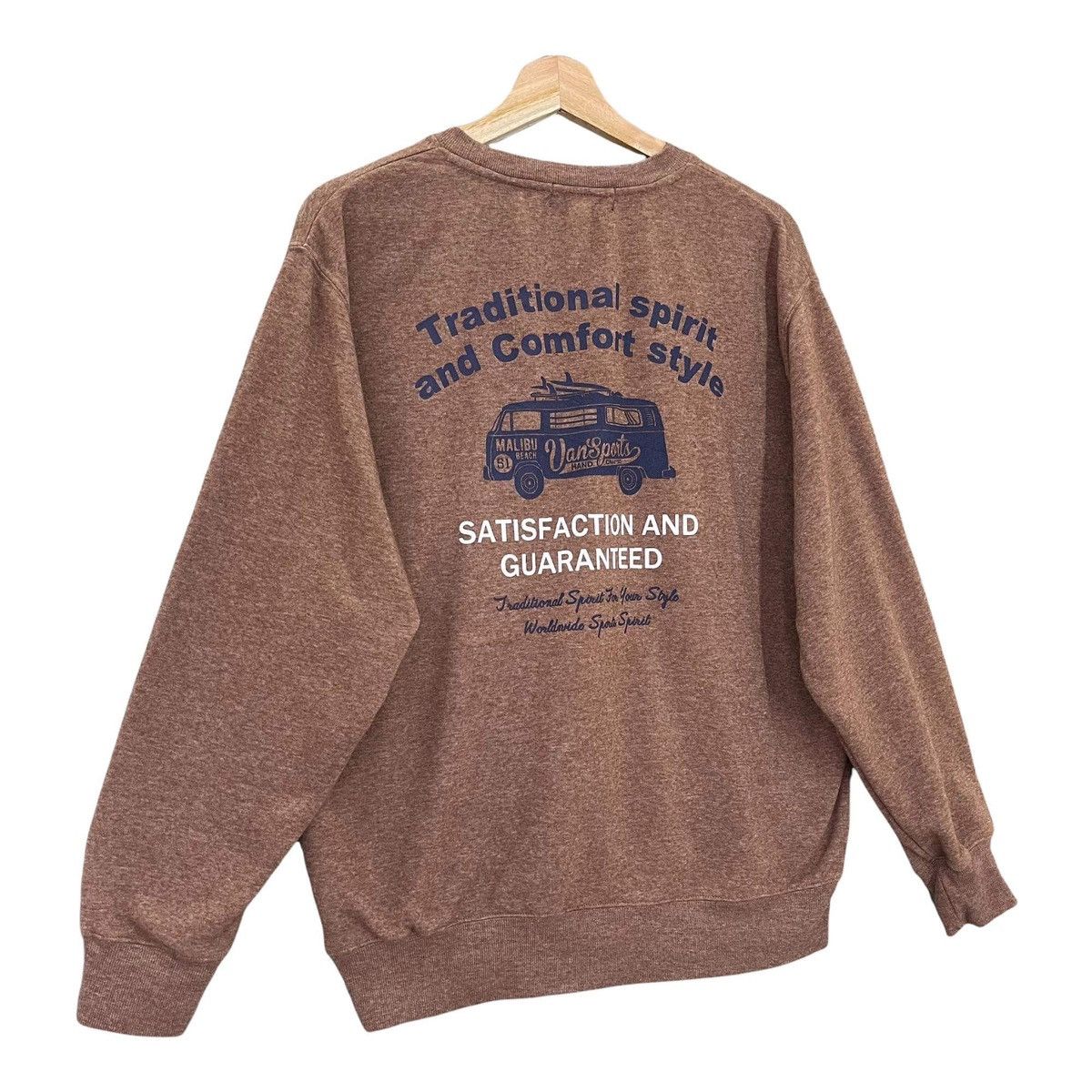 Sports Specialties Vansports Big Back Logo Crew Neck Sweatshirt Size L Size US L / EU 52-54 / 3 - 2 Thumbnail