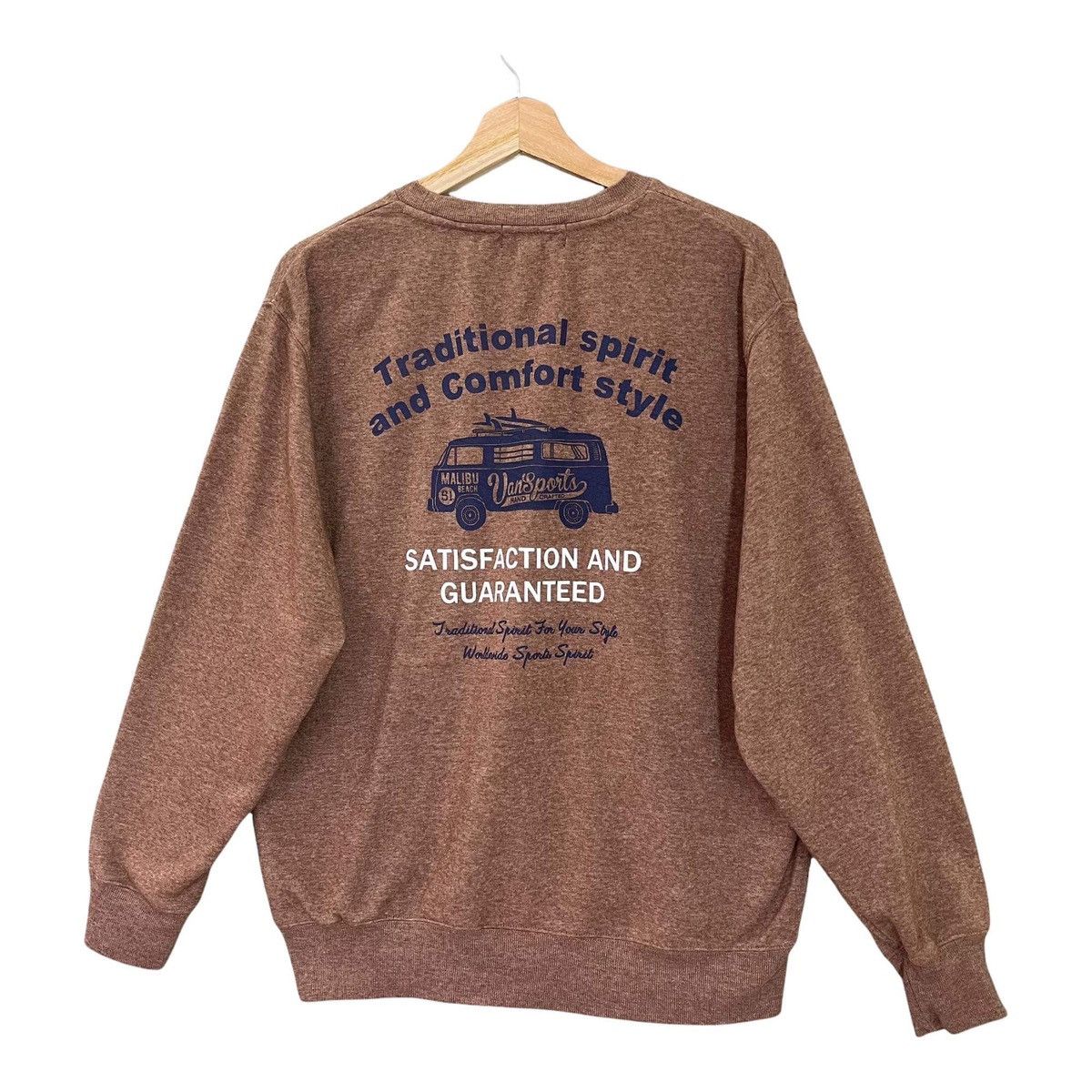 Sports Specialties Vansports Big Back Logo Crew Neck Sweatshirt Size L Size US L / EU 52-54 / 3 - 3 Thumbnail