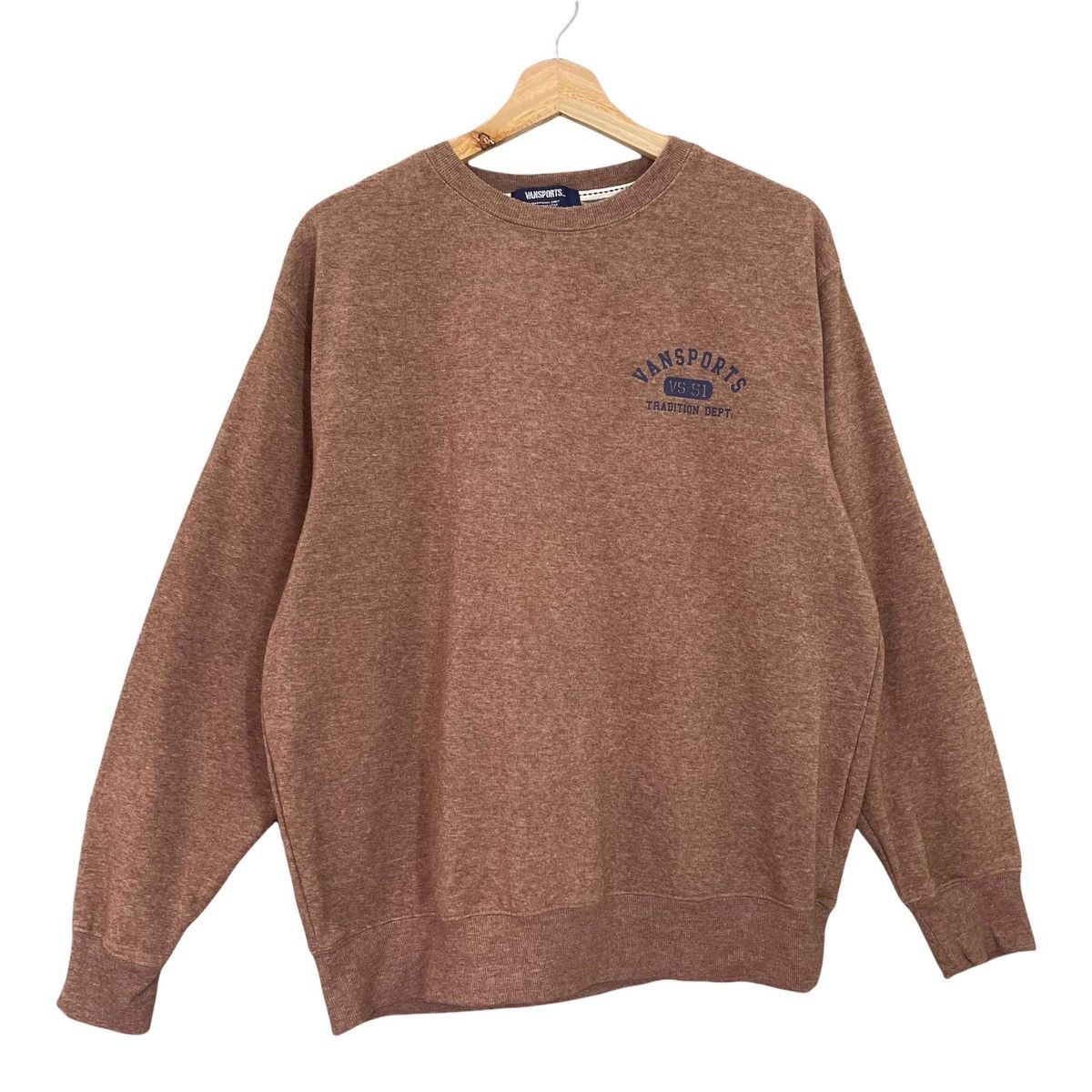 Sports Specialties Vansports Big Back Logo Crew Neck Sweatshirt Size L Size US L / EU 52-54 / 3 - 6 Thumbnail