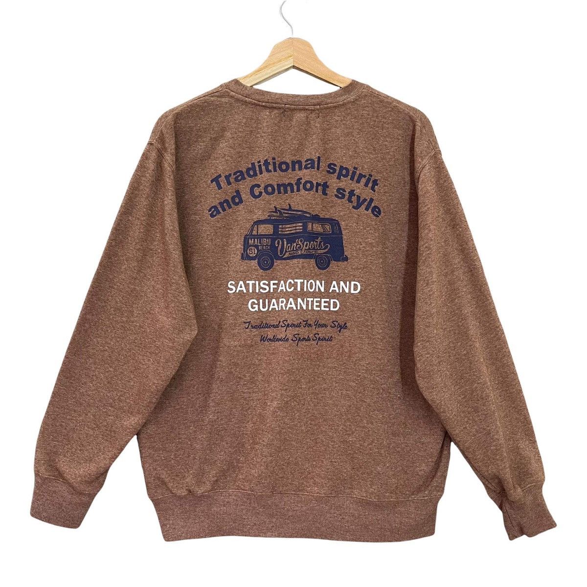 Sports Specialties Vansports Big Back Logo Crew Neck Sweatshirt Size L Size US L / EU 52-54 / 3 - 1 Thumbnail