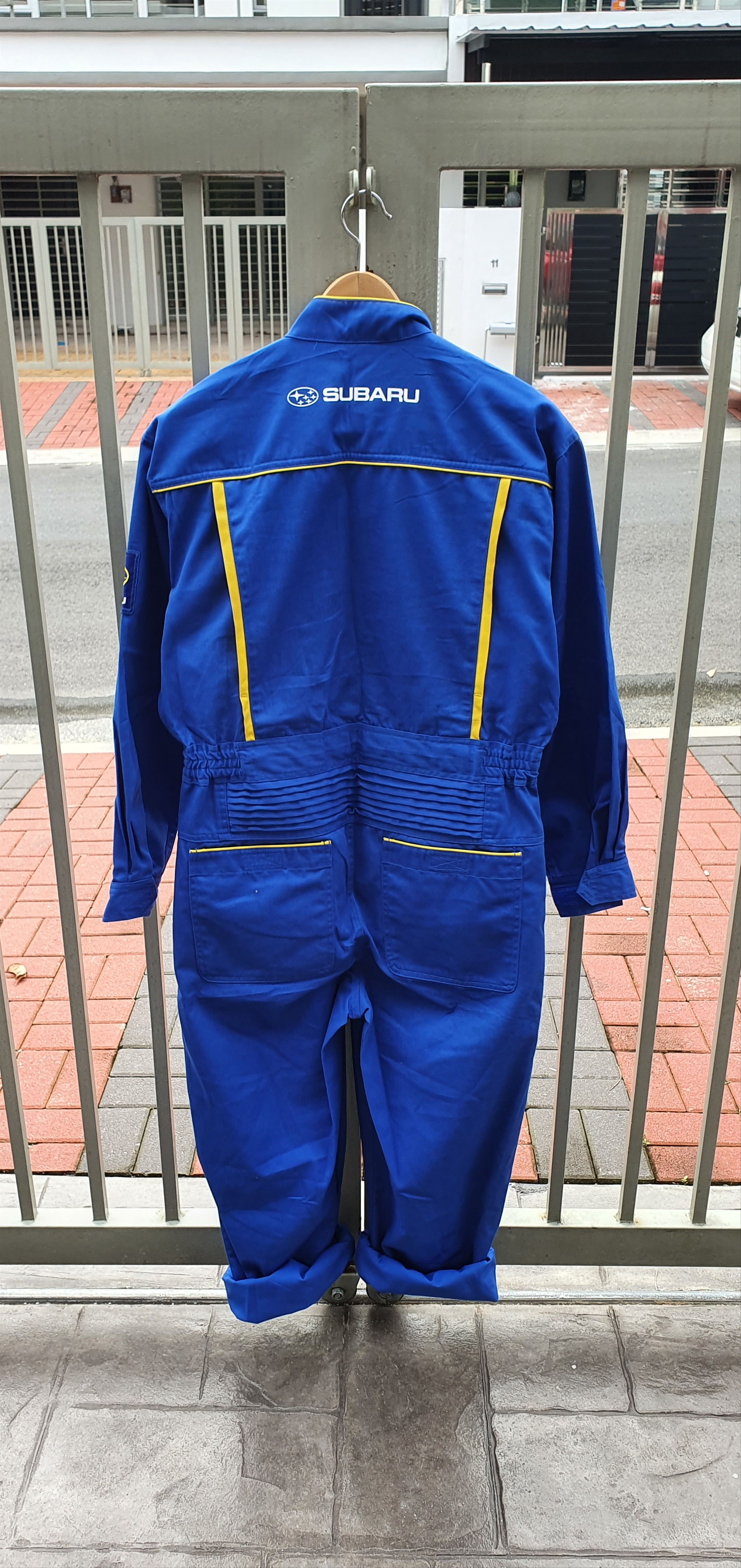 Japanese Brand Subaru Racing Team Overall Suit Size US 32 / EU 48 - 1 Thumbnail