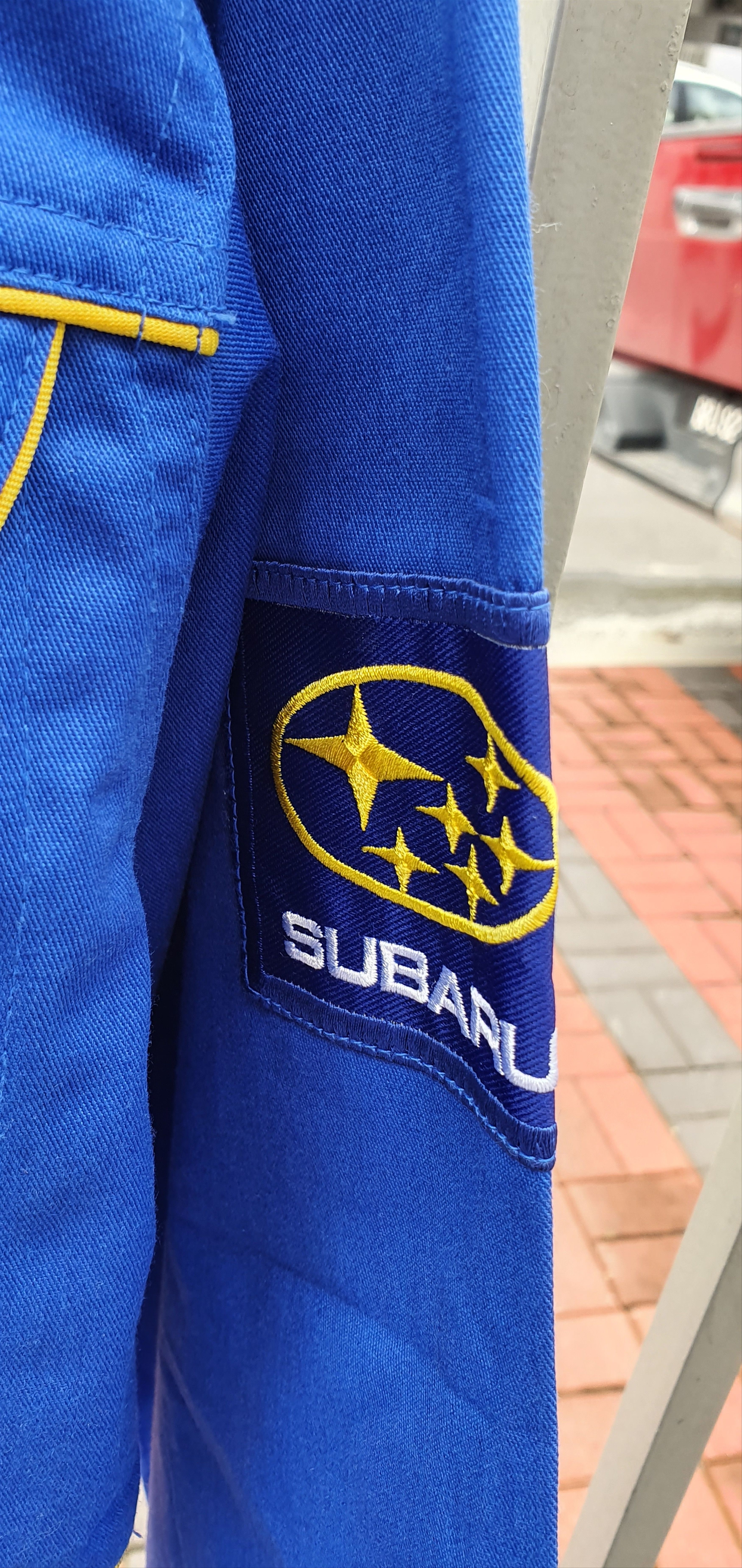 Japanese Brand Subaru Racing Team Overall Suit Size US 32 / EU 48 - 8 Thumbnail