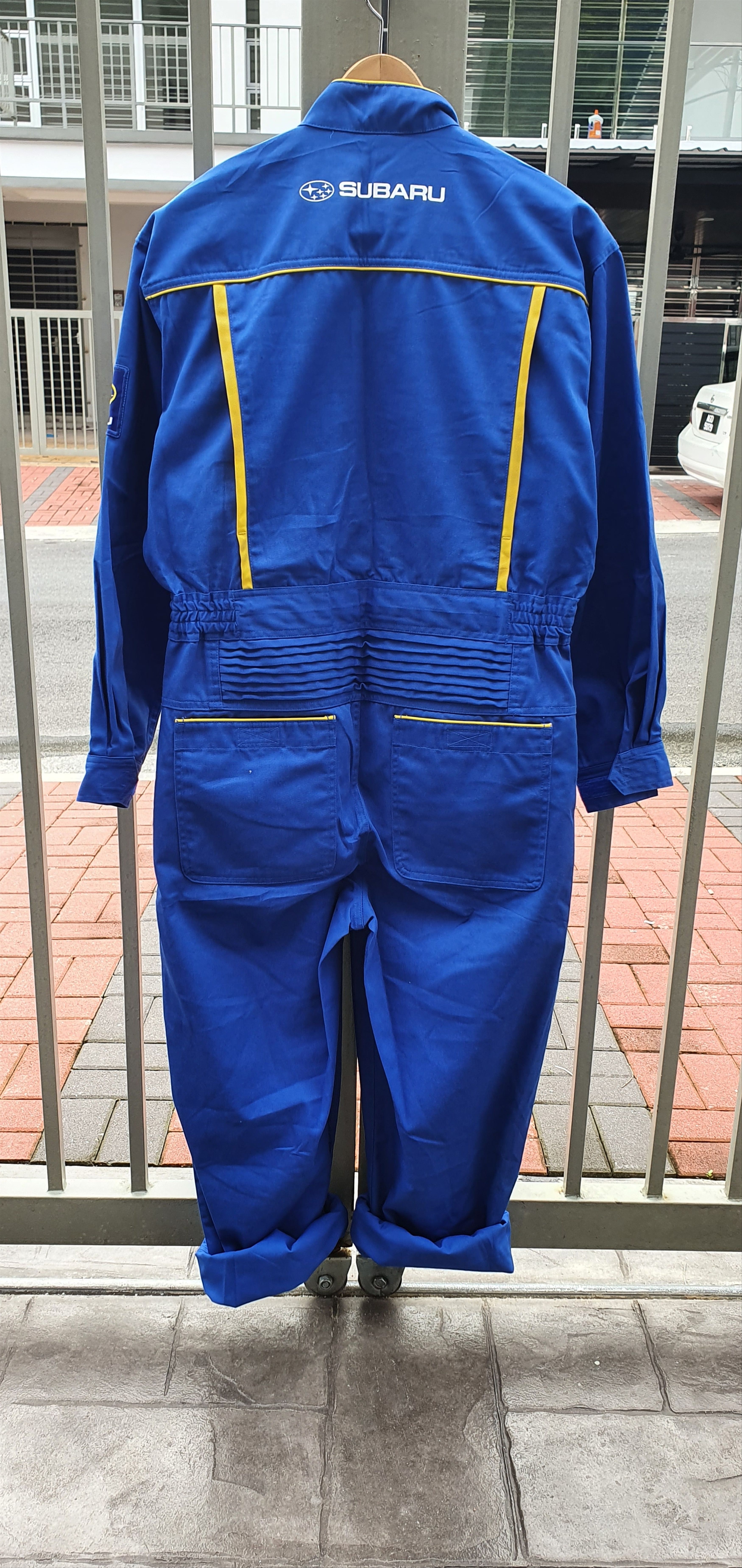 Japanese Brand Subaru Racing Team Overall Suit Size US 32 / EU 48 - 16 Thumbnail