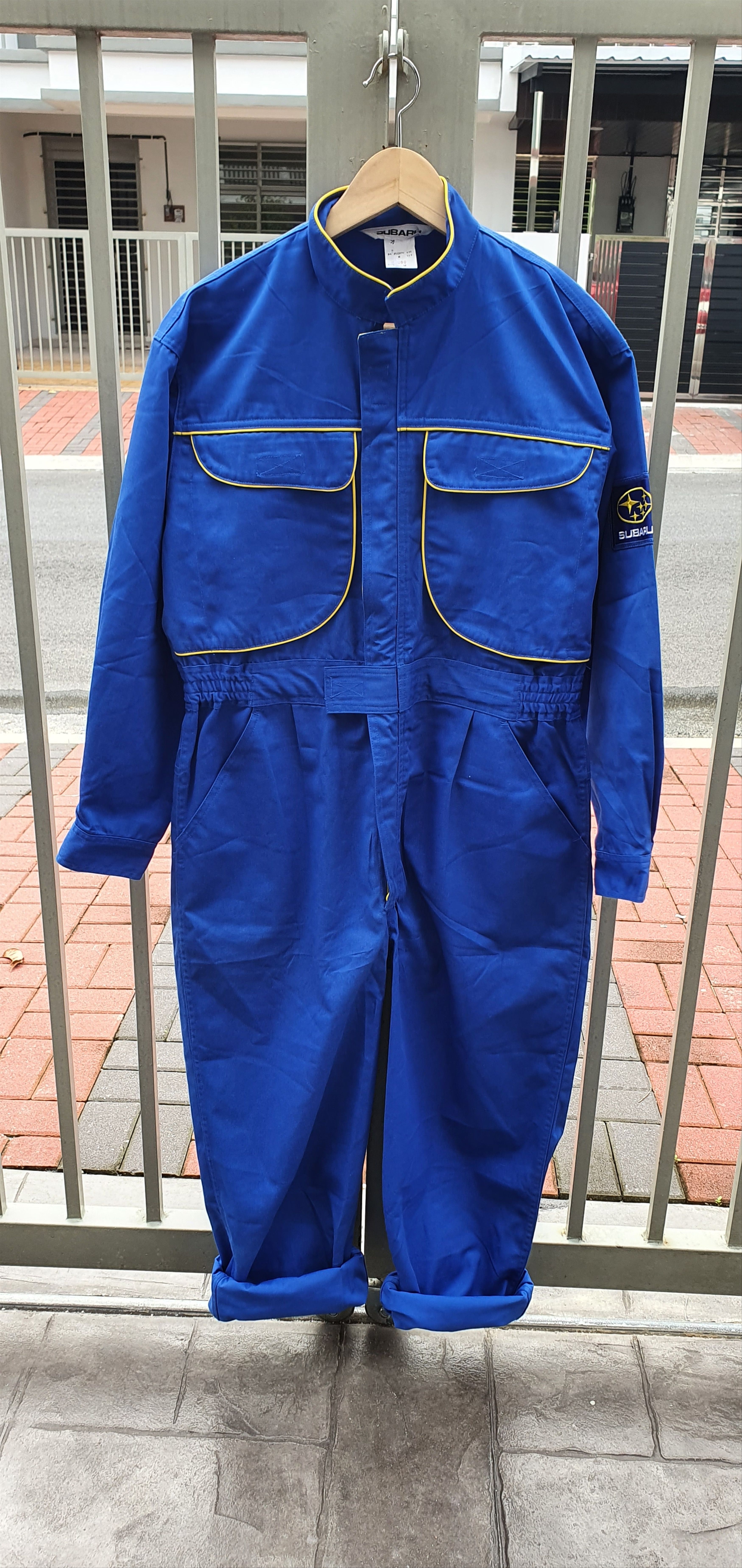 Japanese Brand Subaru Racing Team Overall Suit Size US 32 / EU 48 - 2 Thumbnail
