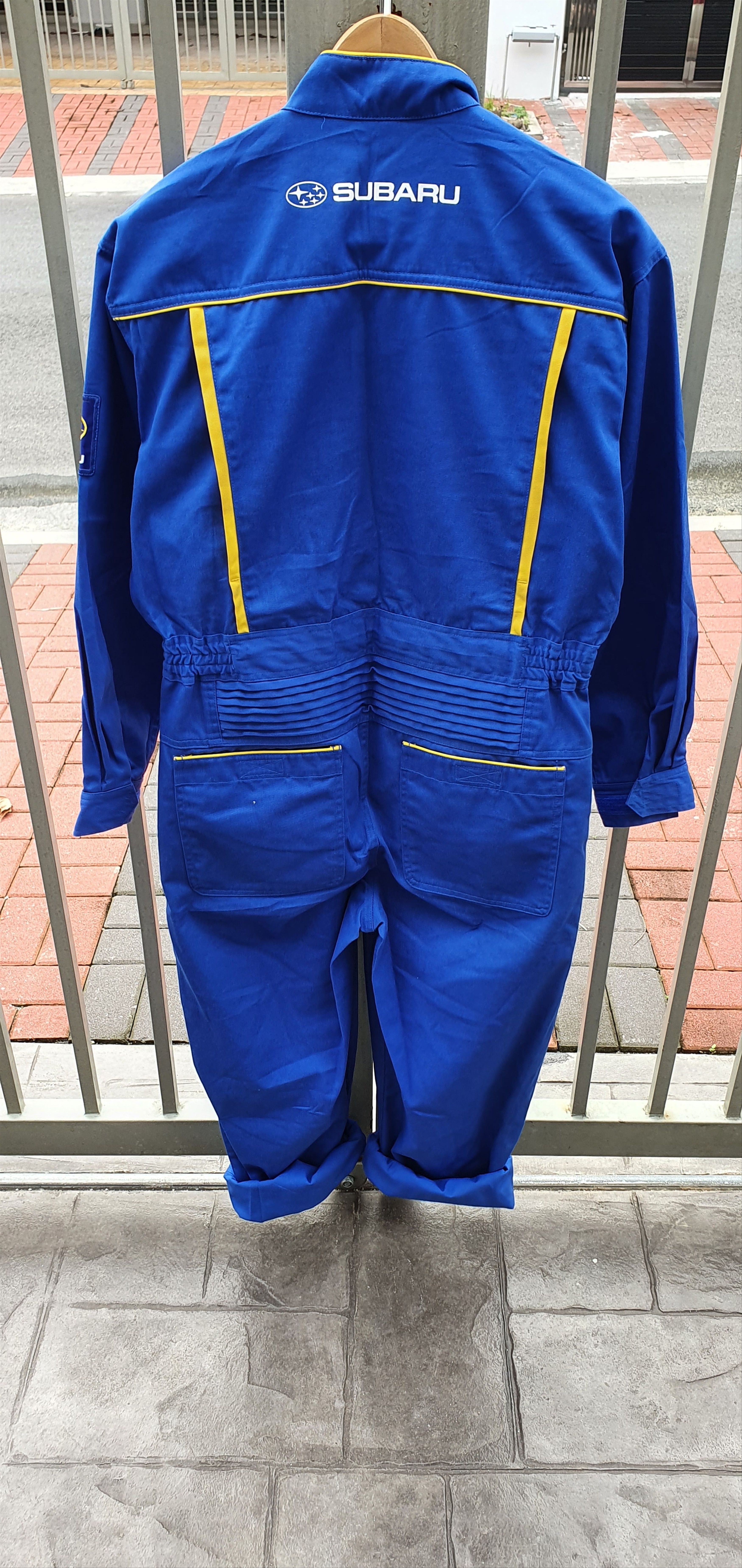 Japanese Brand Subaru Racing Team Overall Suit Size US 32 / EU 48 - 5 Thumbnail