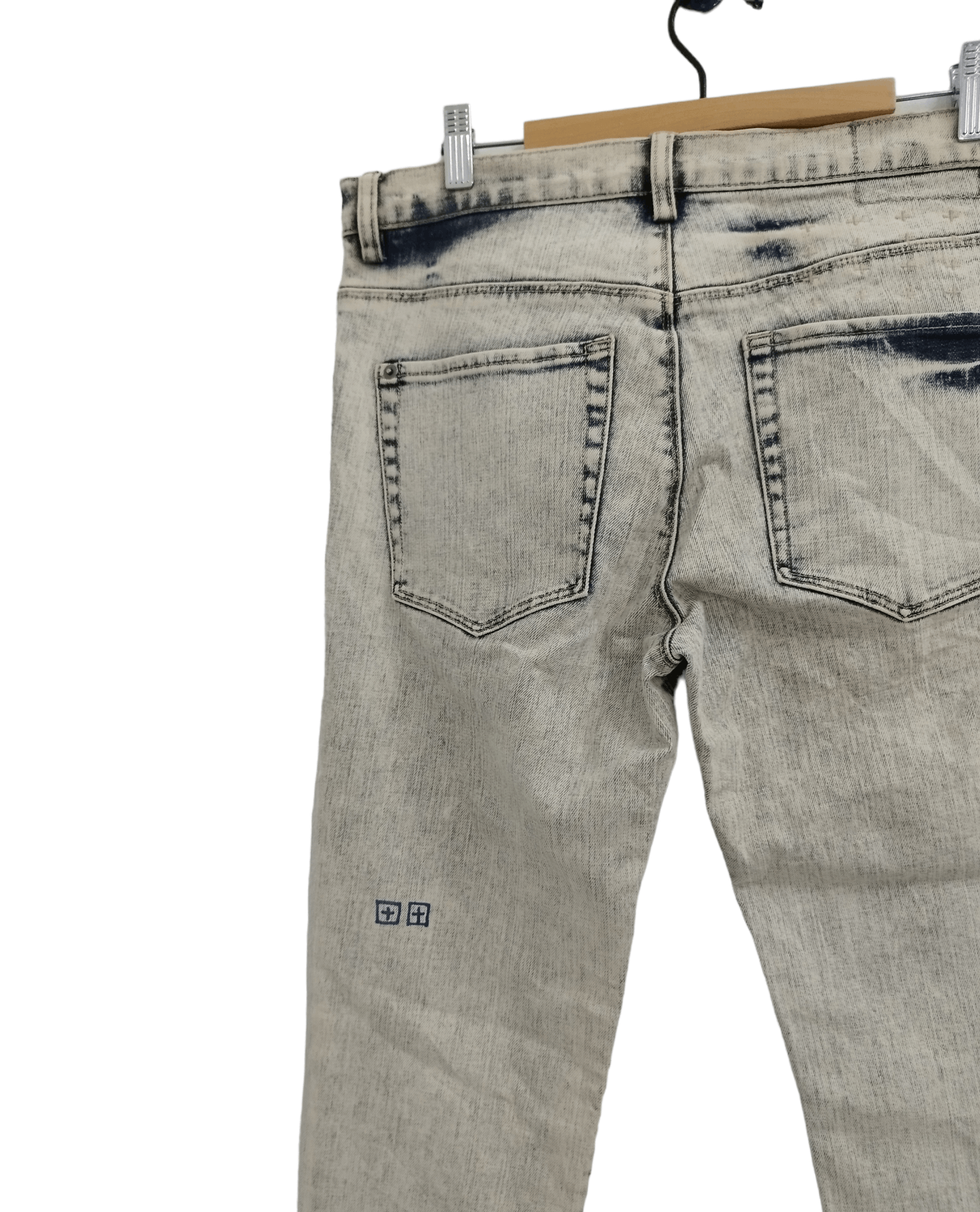 Ksubi Ksubi Gee Gee Artic Dust Denim Size US 33 - 12 Thumbnail
