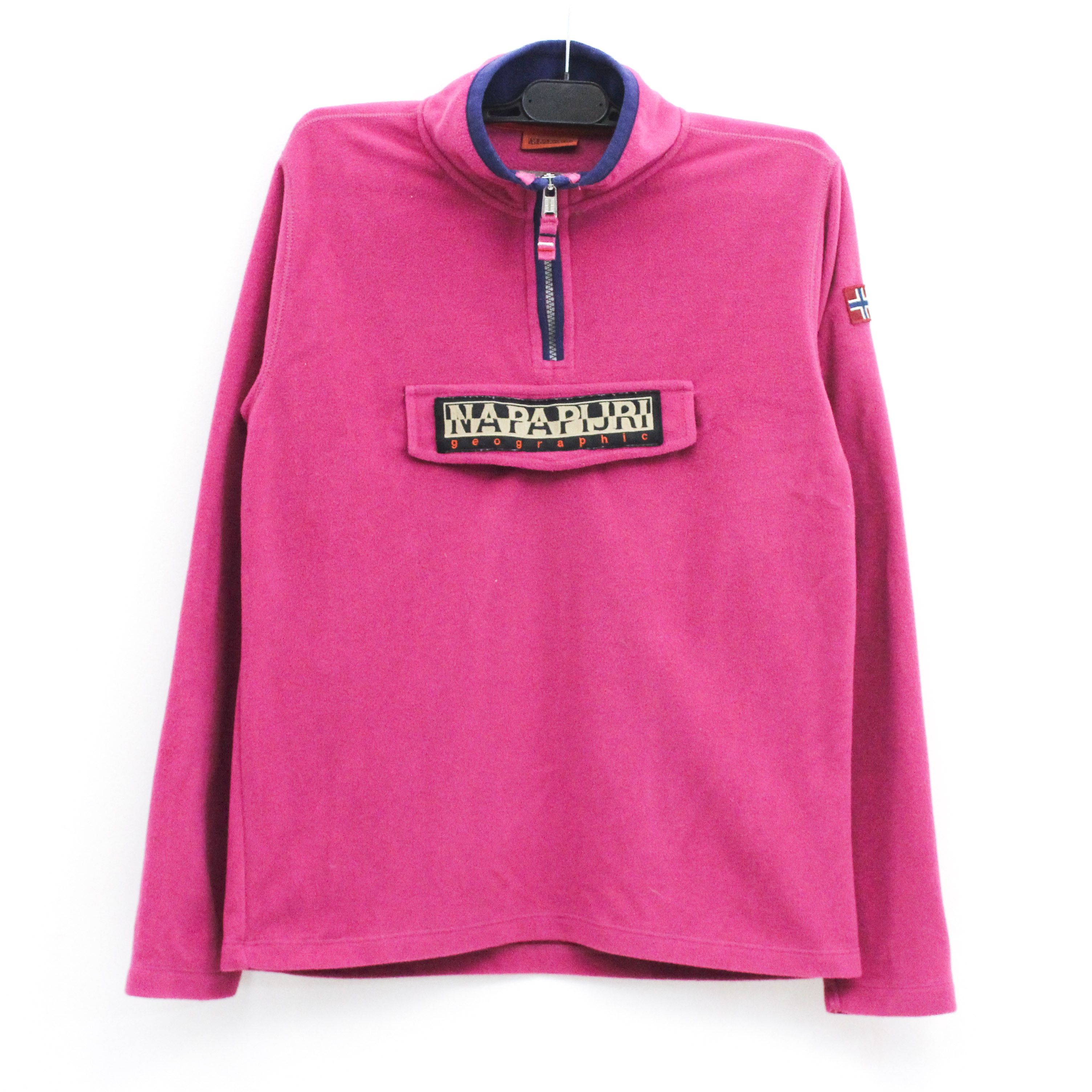 Napapijri Geographic Youth Teen 162 14 Girls Fleece Sweatshirt Jumper Size XXS / US 00 / IT 34 - 1 Thumbnail