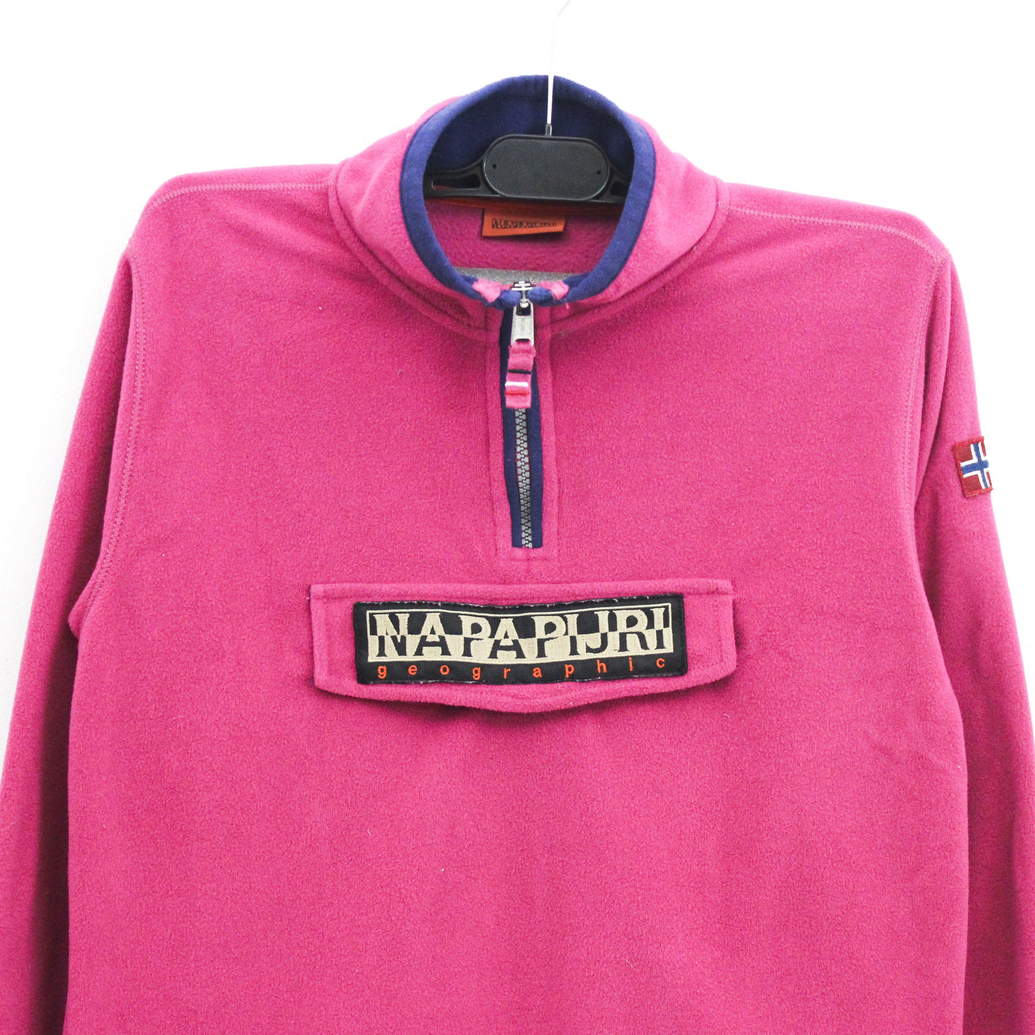 Napapijri Geographic Youth Teen 162 14 Girls Fleece Sweatshirt Jumper Size XXS / US 00 / IT 34 - 2 Thumbnail