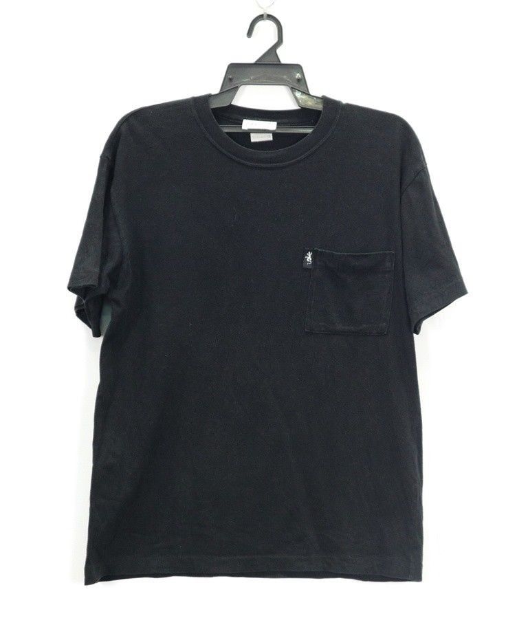 agnes b. Agnes B Homme Paris Black Cotton T Shirt Made In Japan Size US M / EU 48-50 / 2 - 1 Thumbnail