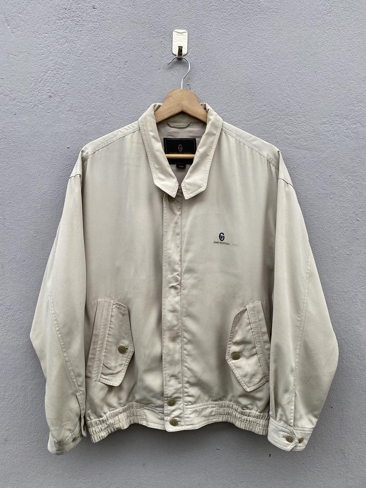 Valentino 💥Vintage GIANNI VALENTINO Harrington Jacket Size US L / EU 52-54 / 3 - 1 Preview