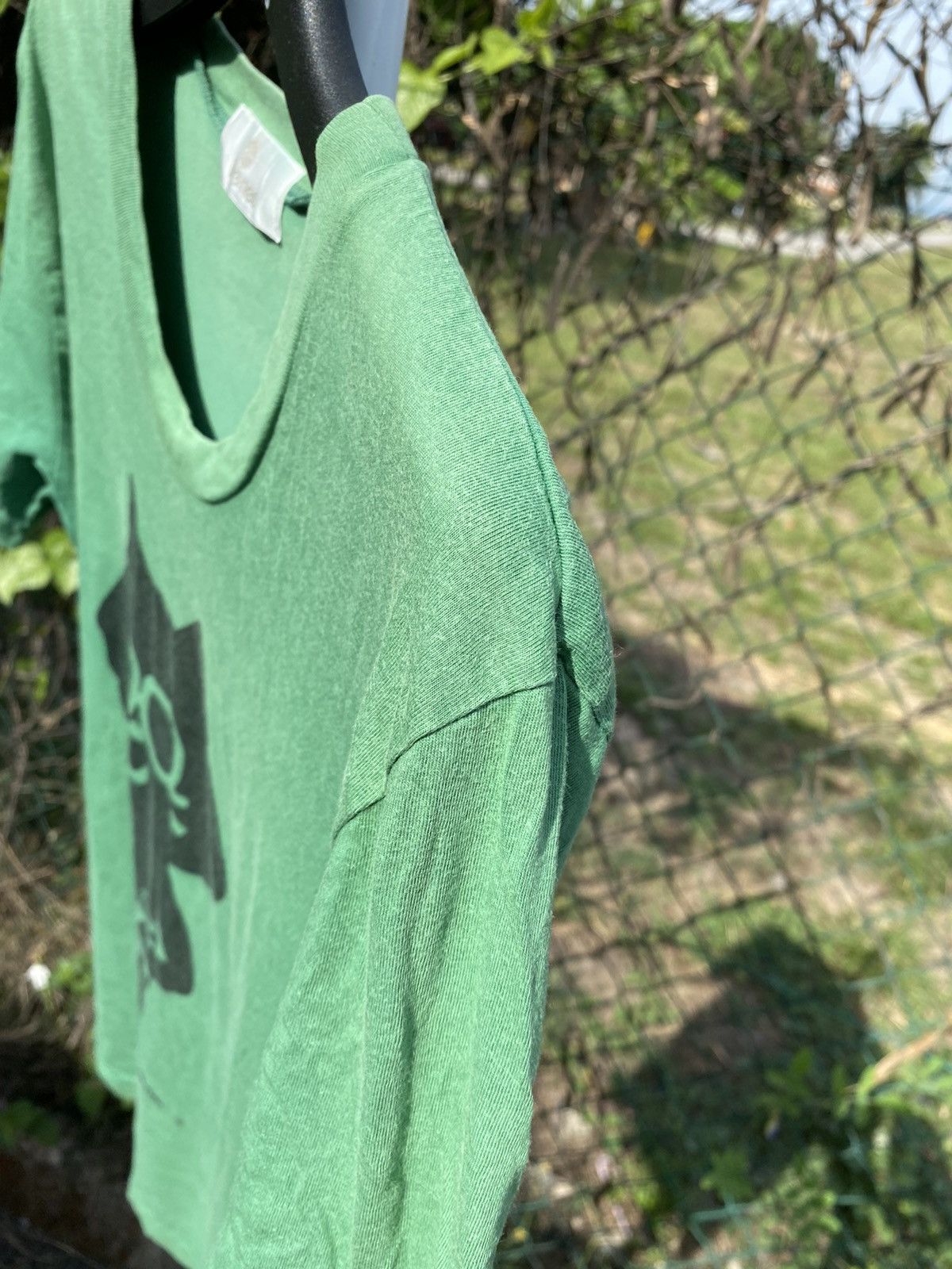 Issey Miyake × Ne-Net Ne-Net by Issey Miyake Made Japan T-shirt Worn Green Size US M / EU 48-50 / 2 - 6 Thumbnail