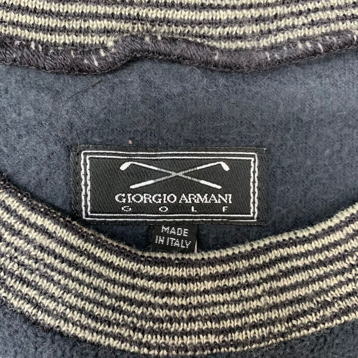 Armani × Armani Collezioni × Giorgio Armani Vintage Giorgio Armani Golf Sweater Pullover Sweatshirt Size US M / EU 48-50 / 2 - 5 Thumbnail