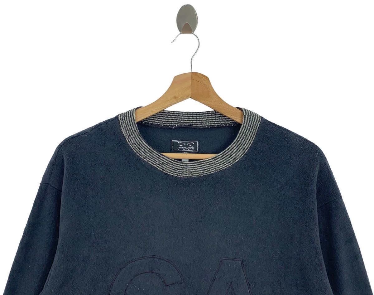 Armani × Armani Collezioni × Giorgio Armani Vintage Giorgio Armani Golf Sweater Pullover Sweatshirt Size US M / EU 48-50 / 2 - 2 Thumbnail