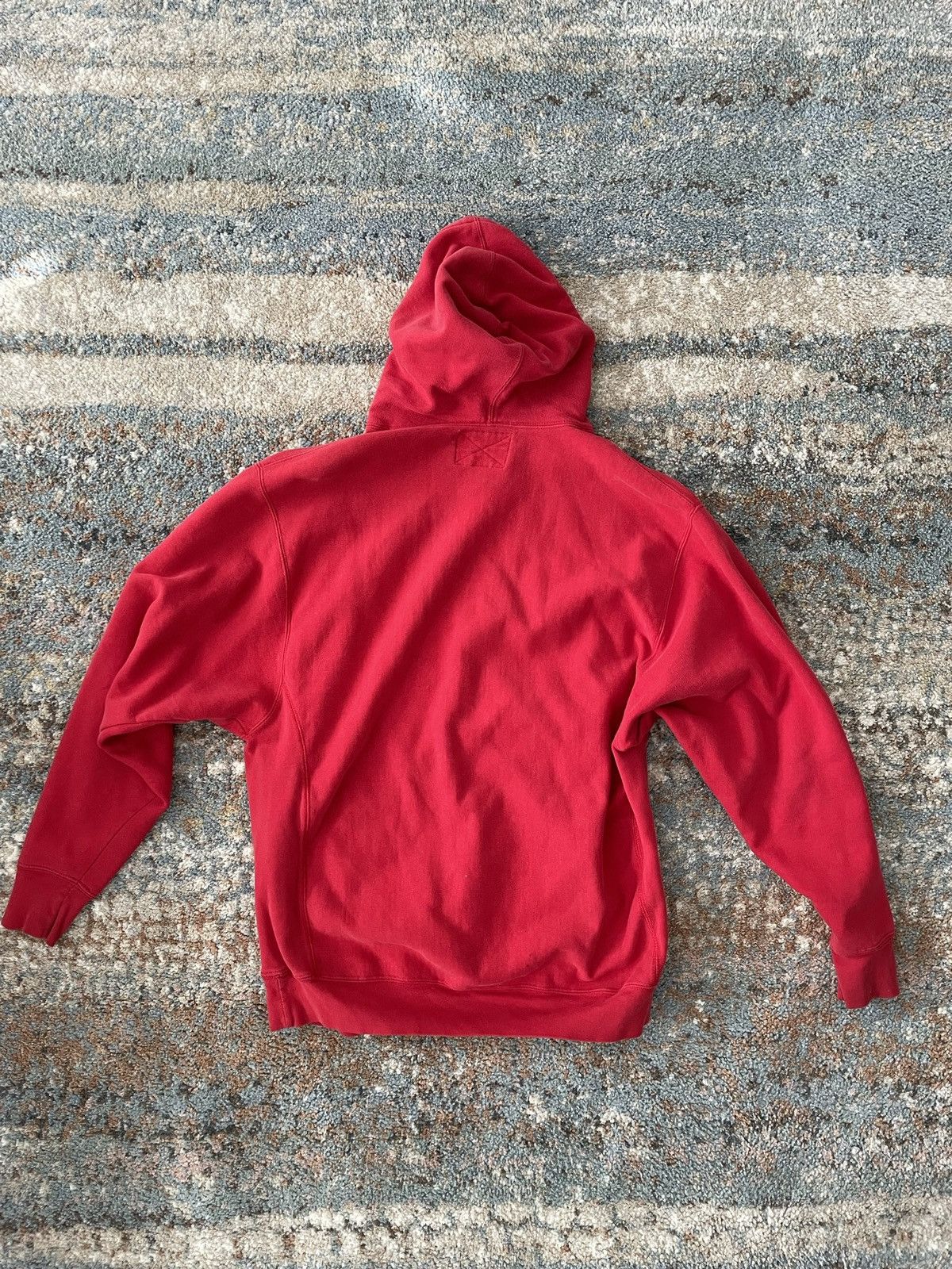 Vintage VTG Reverse Weave Marines Hoodie Red Medium Size US M / EU 48-50 / 2 - 7 Thumbnail