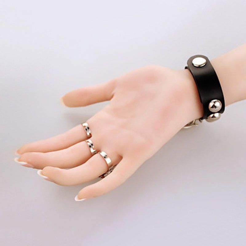 Jewelry Skull Wolf Hand Chains Bracelet Size ONE SIZE - 6 Thumbnail