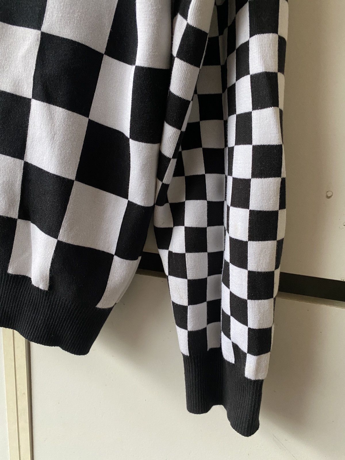 Designer PORTS V CHECKED PRINT SWEATSHIRT Size US M / EU 48-50 / 2 - 3 Thumbnail