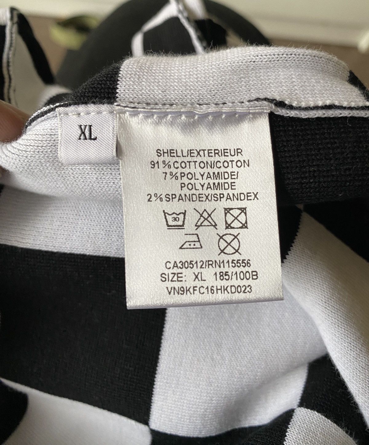 Designer PORTS V CHECKED PRINT SWEATSHIRT Size US M / EU 48-50 / 2 - 7 Thumbnail