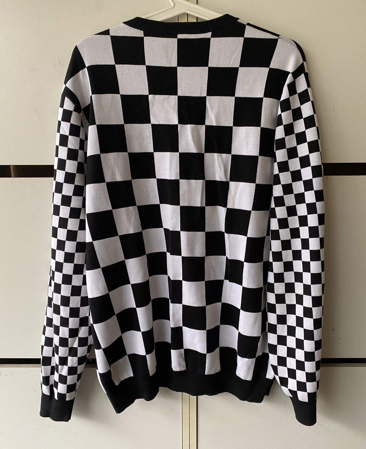 Designer PORTS V CHECKED PRINT SWEATSHIRT Size US M / EU 48-50 / 2 - 4 Thumbnail