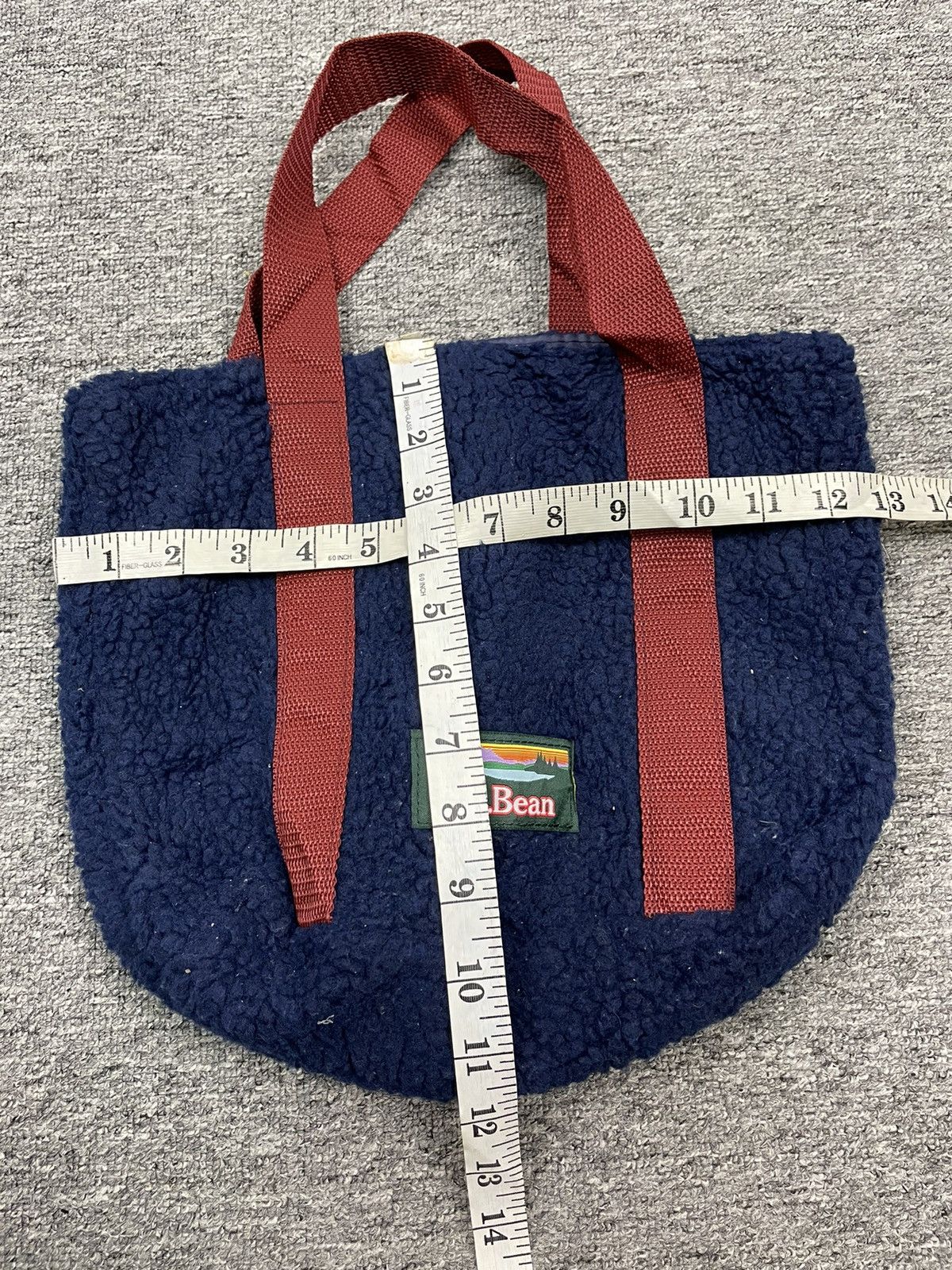 L.L. Bean × Vintage Vintage LL BEAN Fleece Totebag/Shoulder Bag Size ONE SIZE - 5 Thumbnail
