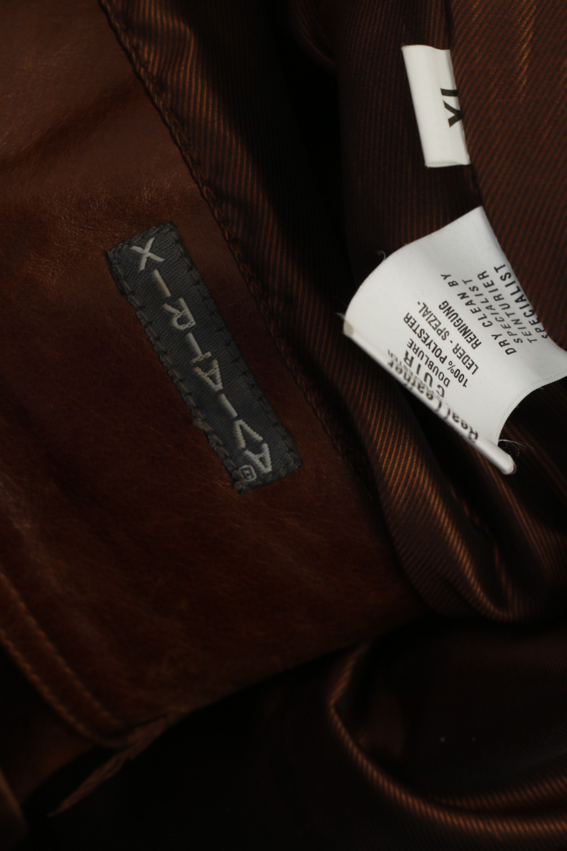 Vintage Aviatrix Women XL (L) Jacket Brown Leather 6173 Size XL / US 12-14 / IT 48-50 - 5 Thumbnail