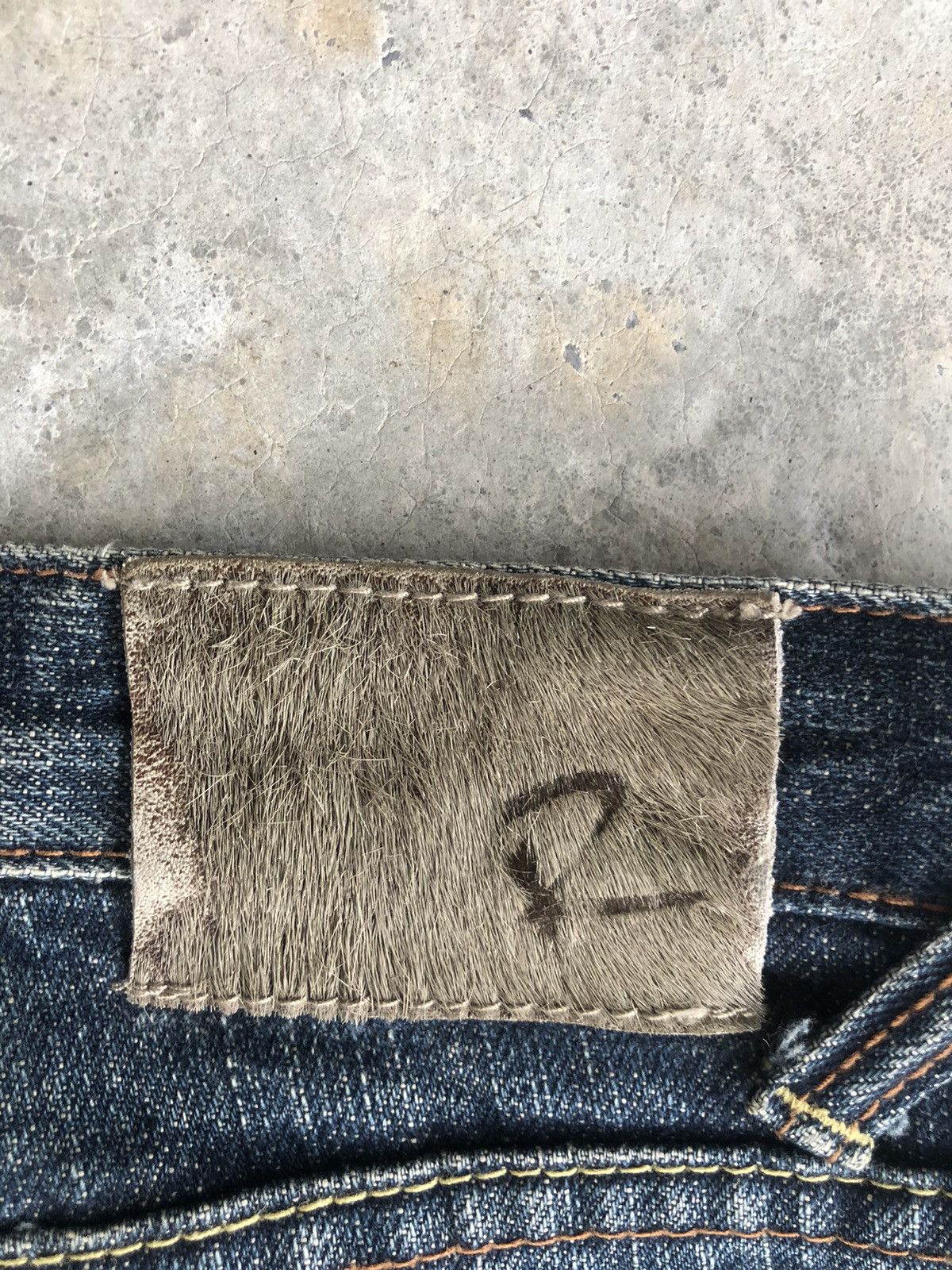291295=Homme Japanese 291295 homme Distressed Jeans Straight Leg Jeans Size US 32 / EU 48 - 13 Thumbnail