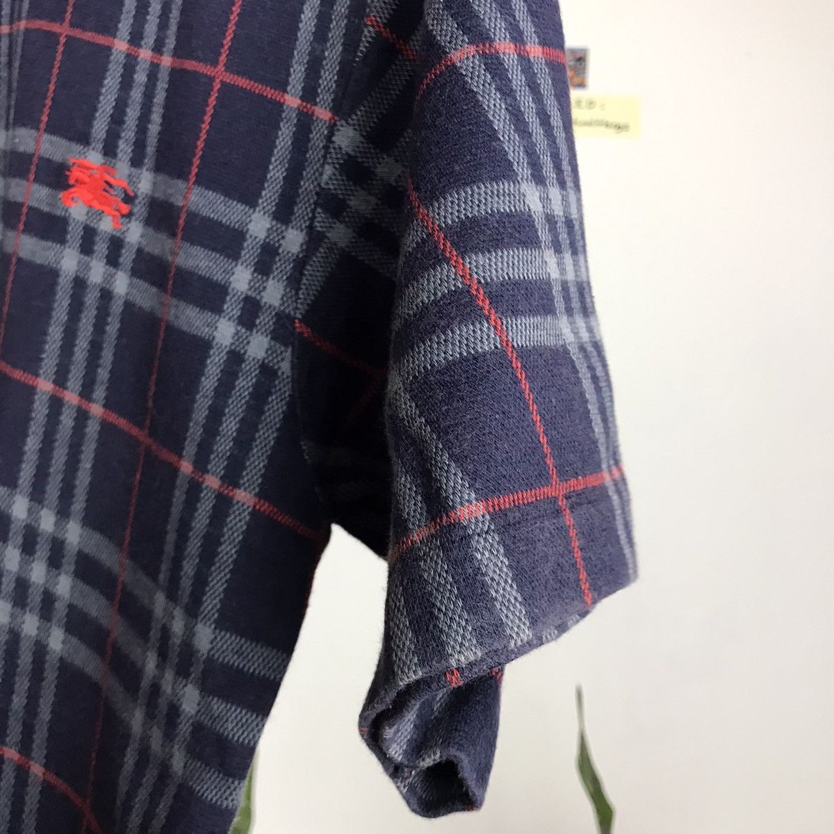Burberry × Vintage Vintage Burberry Nova Check Polo Size US L / EU 52-54 / 3 - 5 Thumbnail