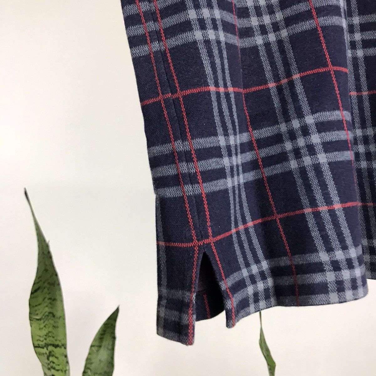 Burberry × Vintage Vintage Burberry Nova Check Polo Size US L / EU 52-54 / 3 - 6 Thumbnail