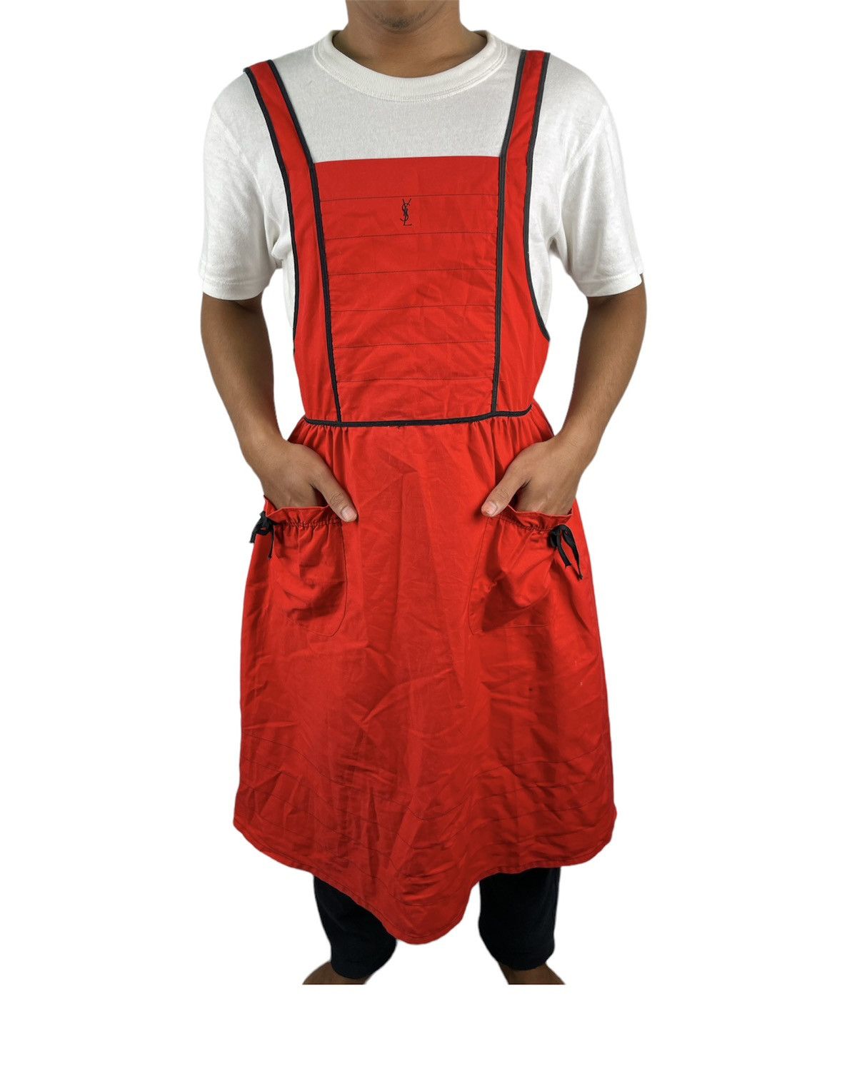 Yves Saint Laurent Vintage YSL Tabliers Apron Size ONE SIZE - 1 Thumbnail