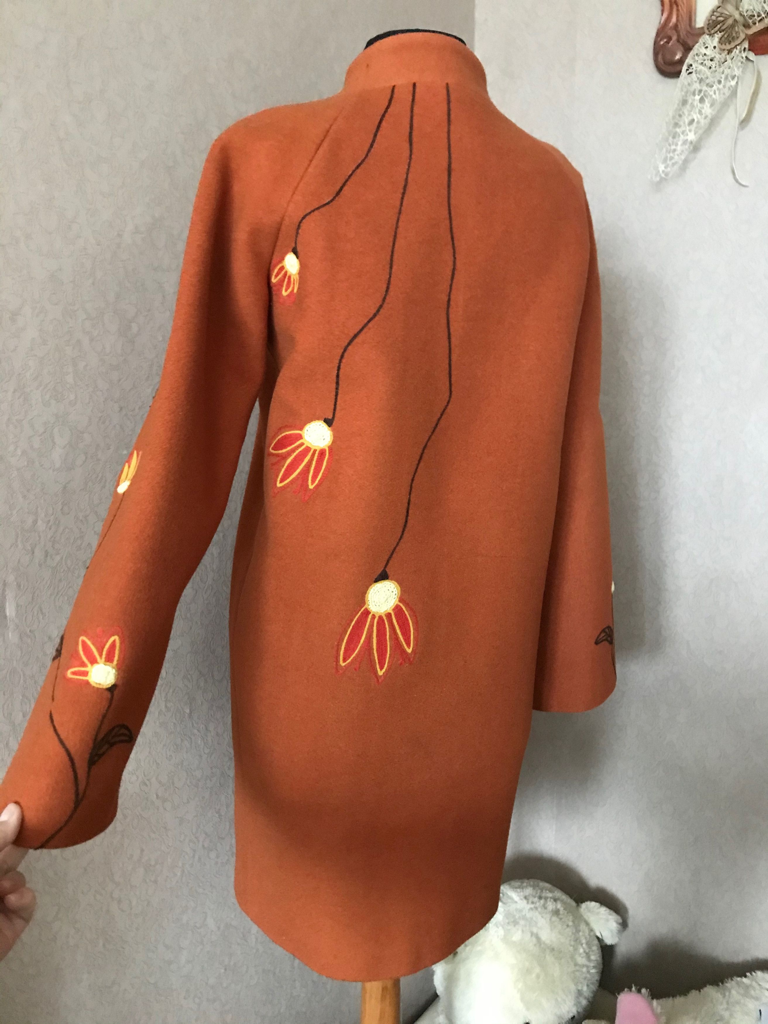 Handmade HandMade Wool Coat Size XS / US 0-2 / IT 36-38 - 3 Thumbnail