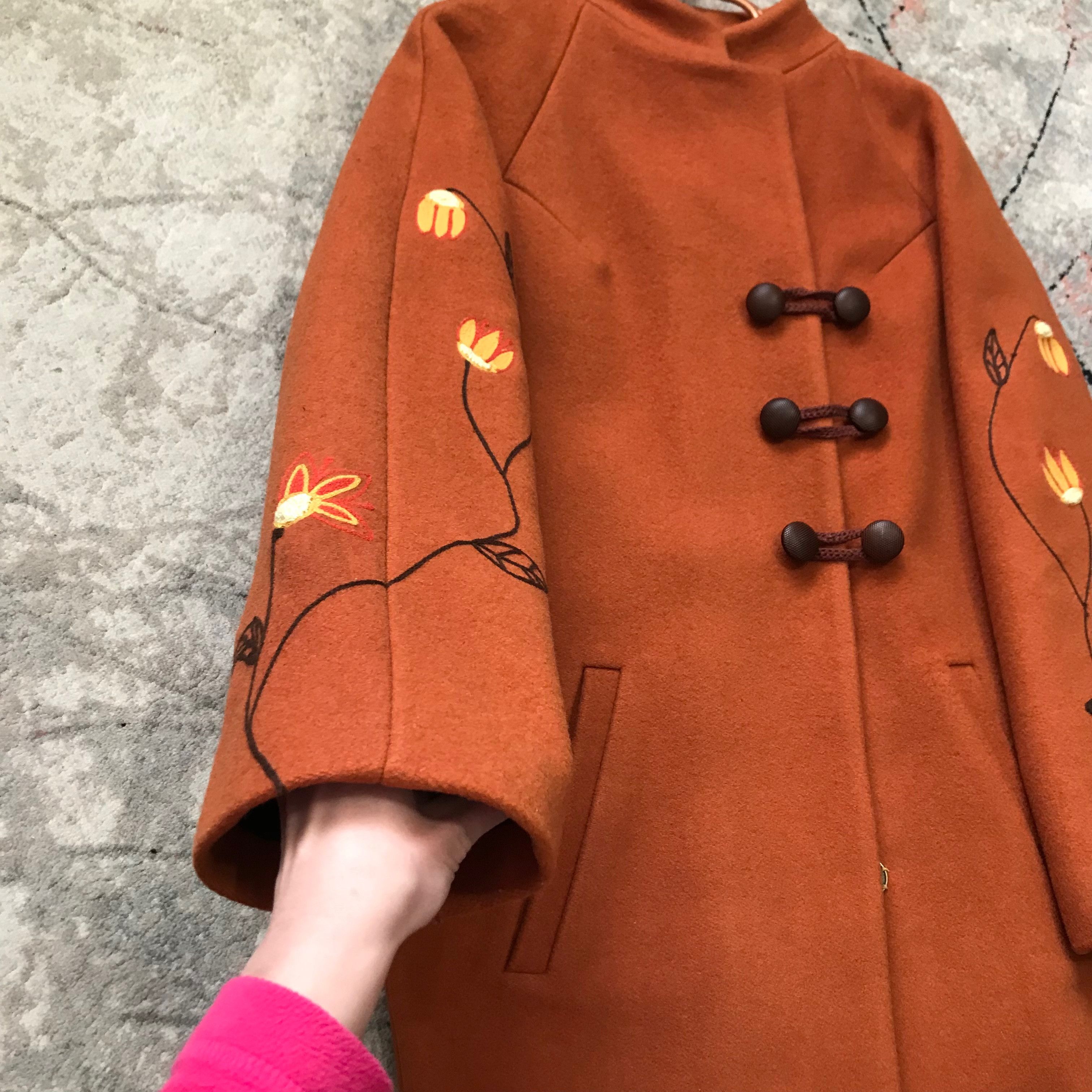 Handmade HandMade Wool Coat Size XS / US 0-2 / IT 36-38 - 5 Thumbnail