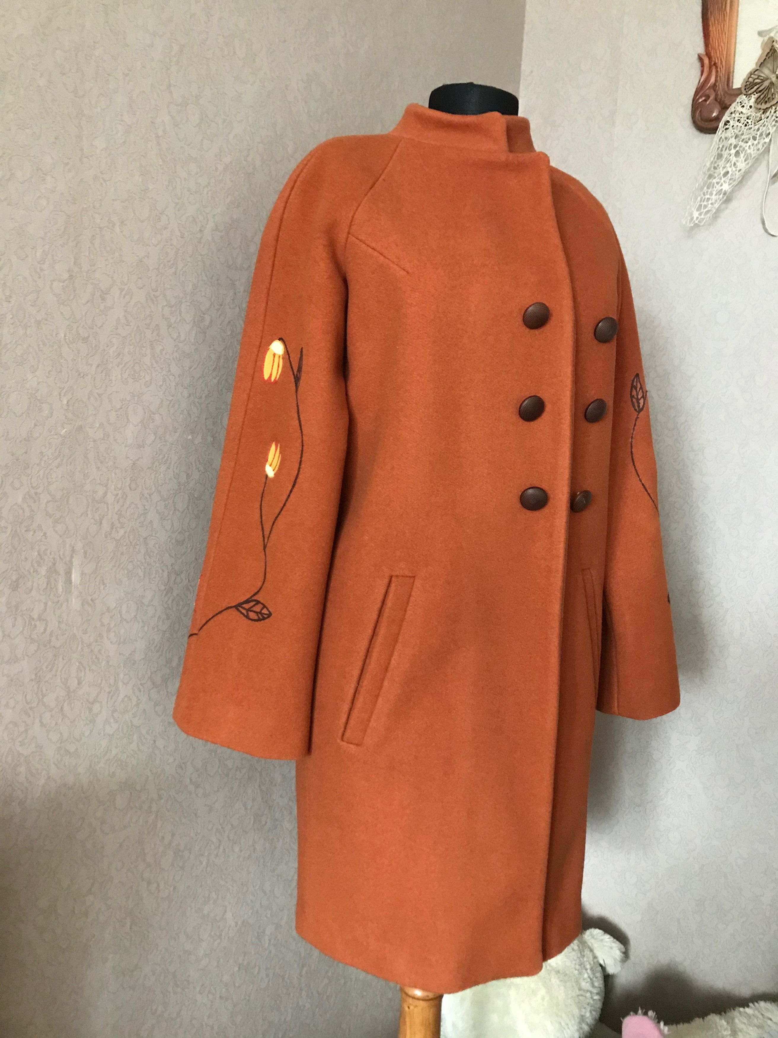 Handmade HandMade Wool Coat Size XS / US 0-2 / IT 36-38 - 2 Thumbnail