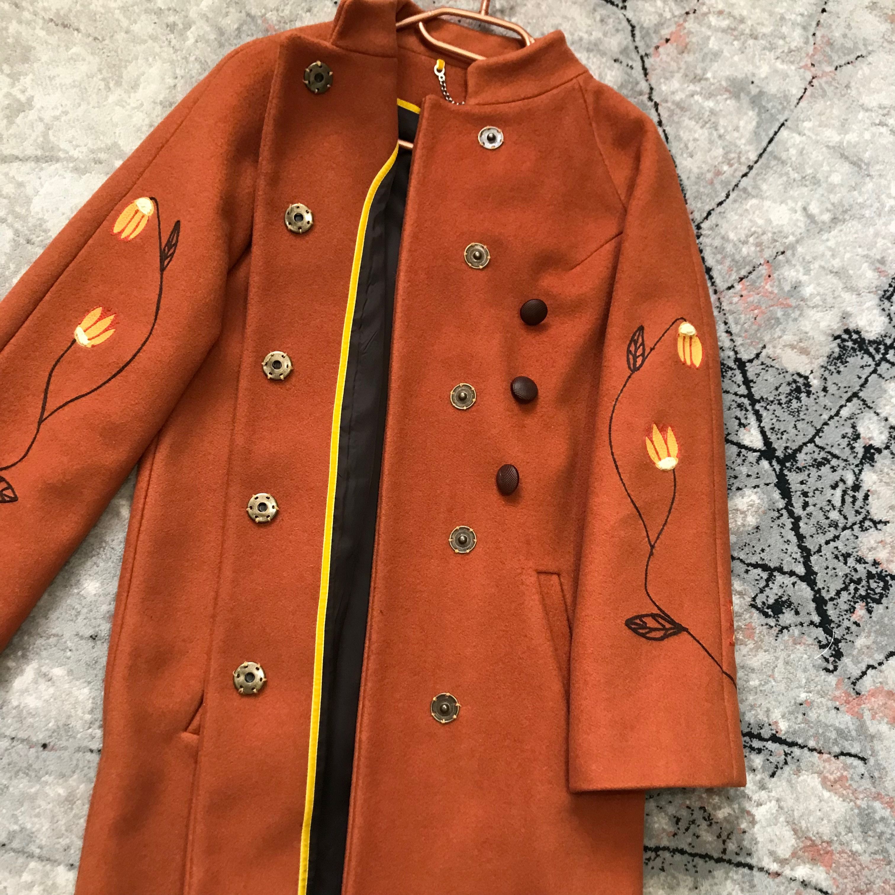 Handmade HandMade Wool Coat Size XS / US 0-2 / IT 36-38 - 4 Thumbnail