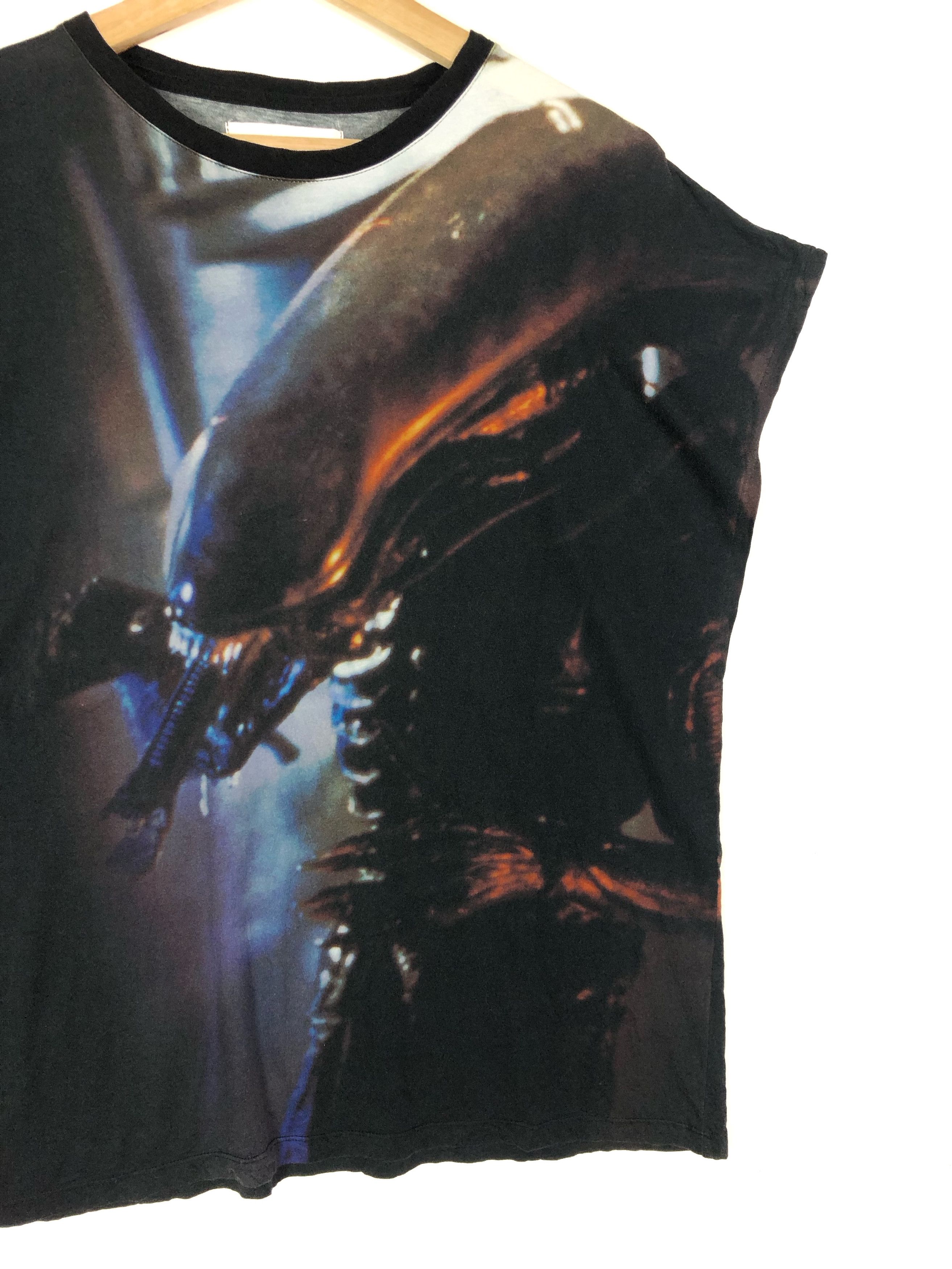 Japanese Brand PARADOX JAPAN ALIEN MOVIE SLEEVELESS TOP FULLPRINT Size L / US 10 / IT 46 - 3 Thumbnail