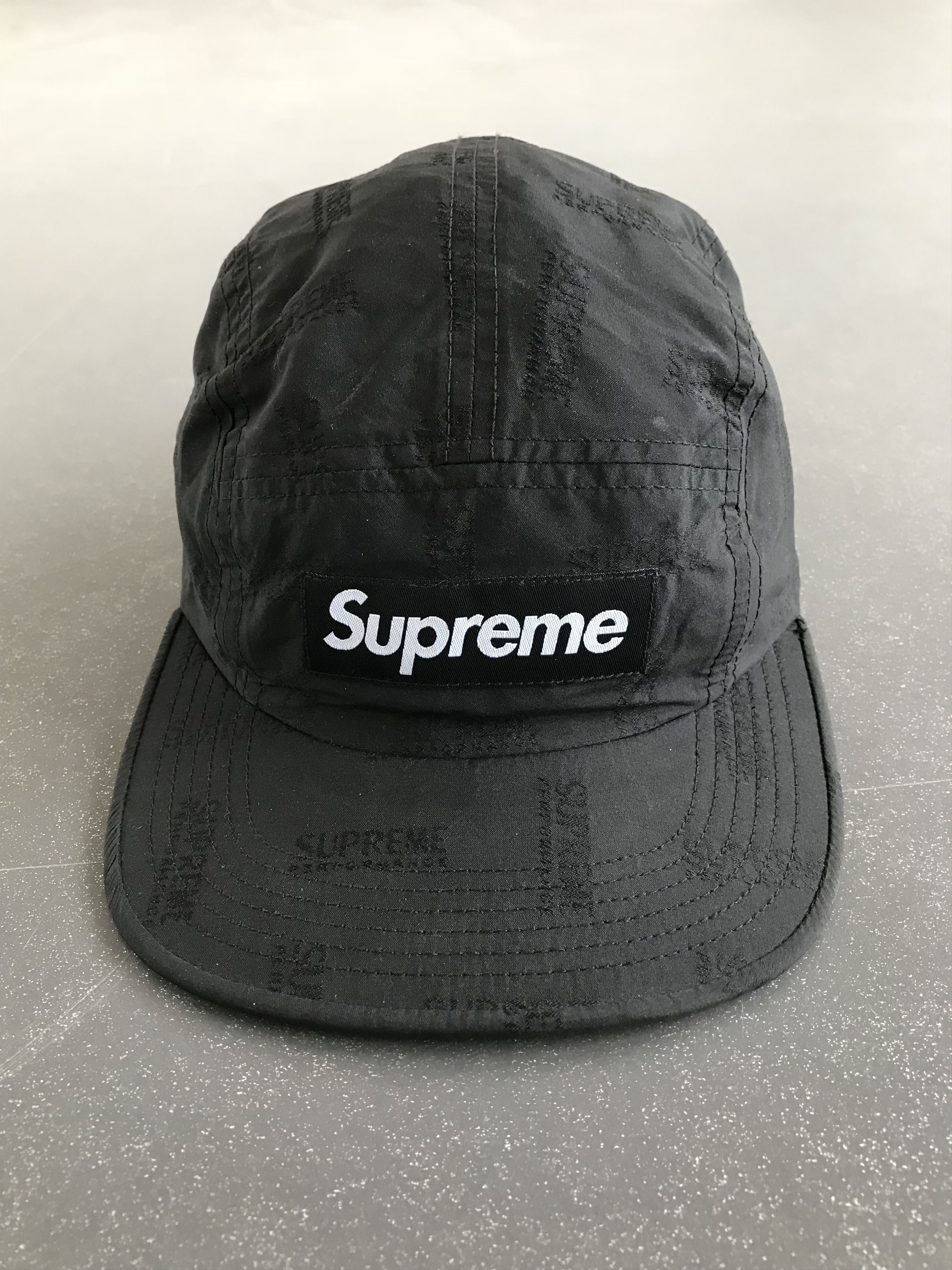 Supreme SS16 JACQUARD CAMP CAP PERFORMANCE NYLON Grailed