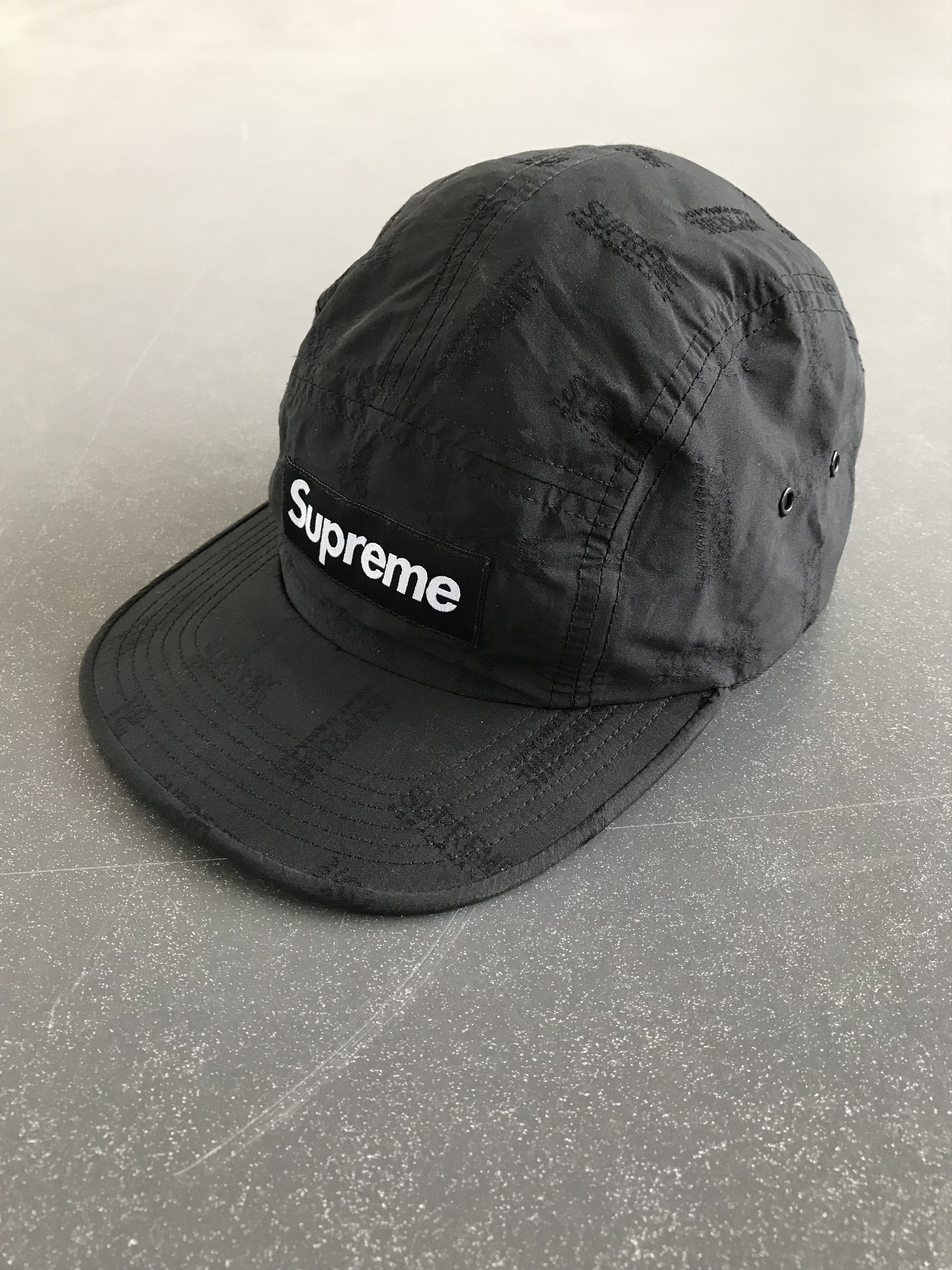 Supreme SS16 JACQUARD CAMP CAP PERFORMANCE NYLON | Grailed