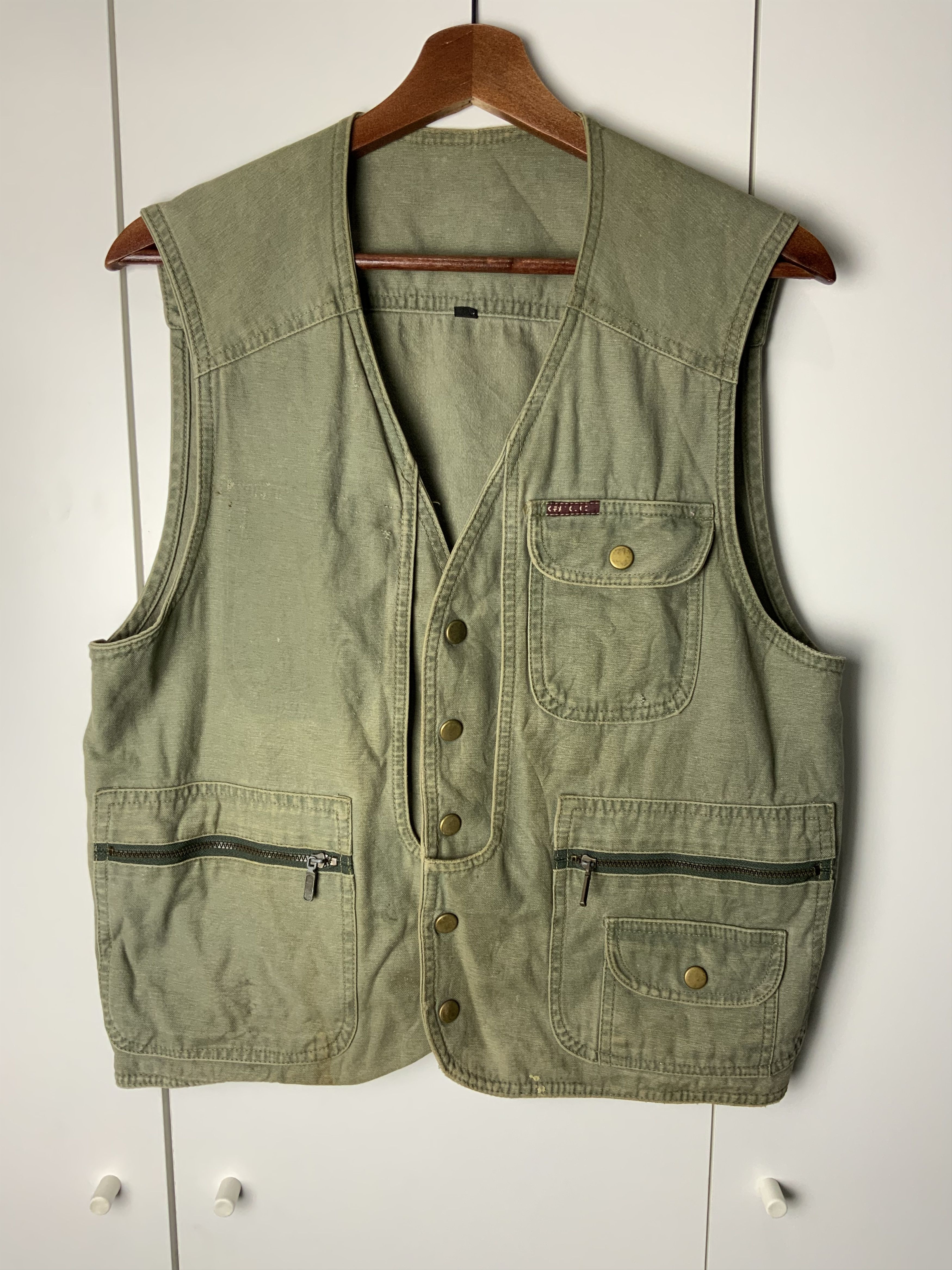 Japanese Brand Japanese Brand Tactical Multipocket Vest Size US L / EU 52-54 / 3 - 1 Thumbnail