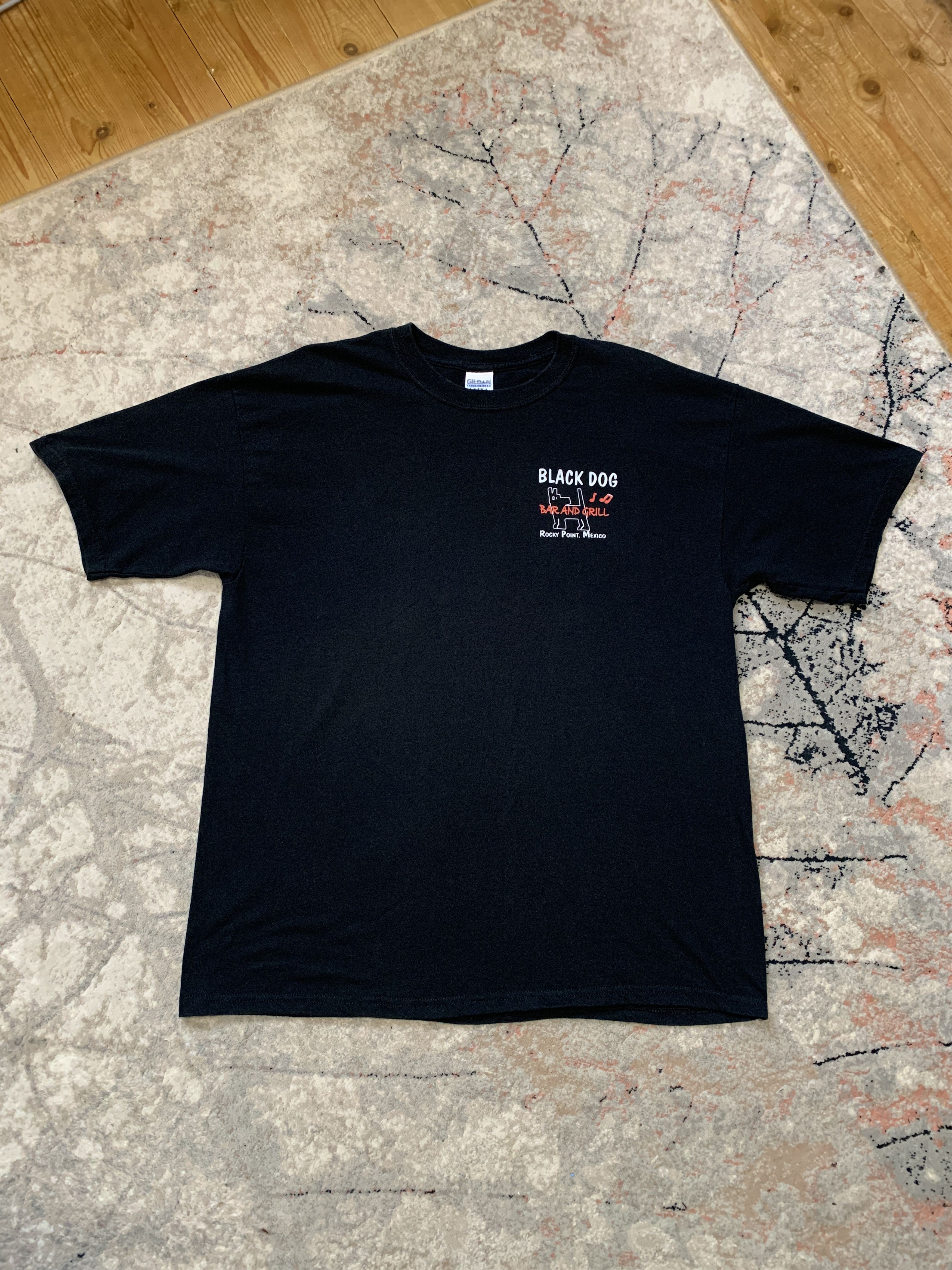 Gildan Black Dog Bar And Grill Rocky Point Mexico T-Shirt Size US XL / EU 56 / 4 - 2 Thumbnail