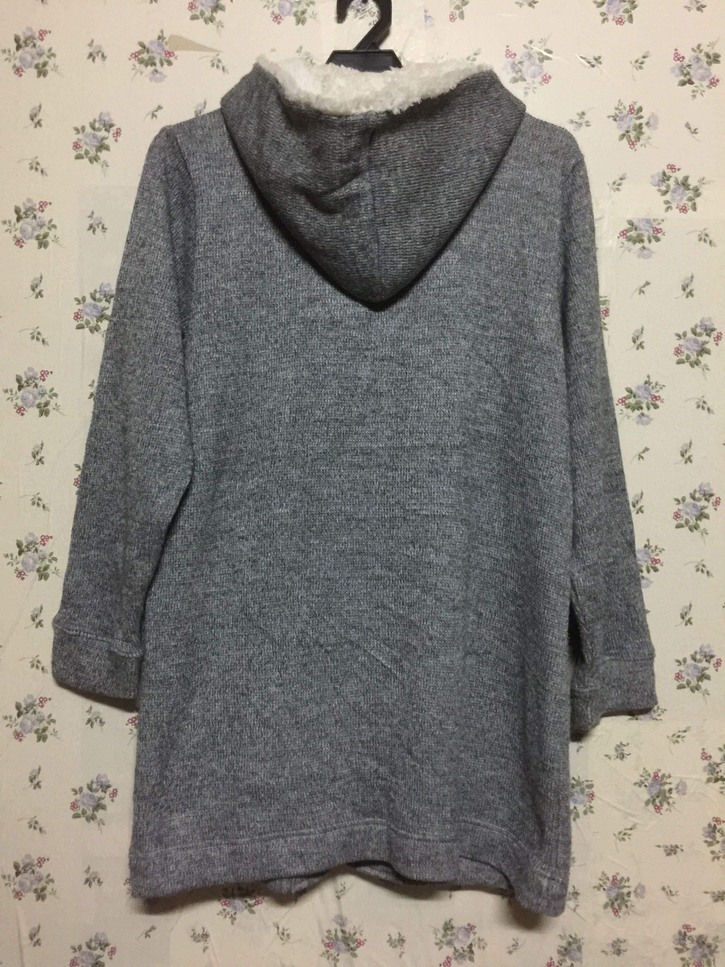 Harris Tweed × Japanese Brand Harris Tweed x Natural Pellete Hoodie Long Jacket Size US S / EU 44-46 / 1 - 2 Thumbnail