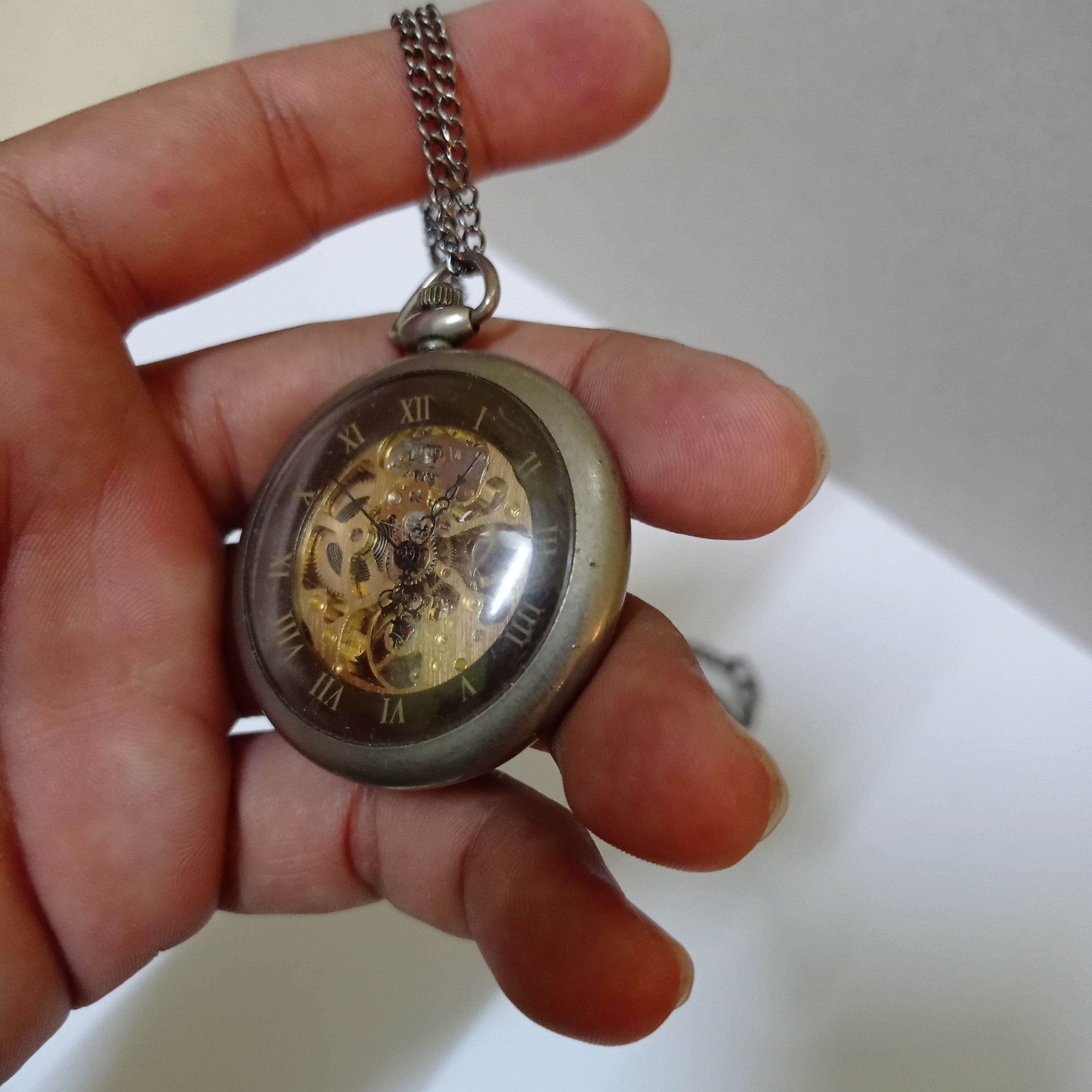 Japanese Brand × Vintage Super Retro AUTOMATIC ROMAN POCKETS WATCH Size ONE SIZE - 14 Thumbnail