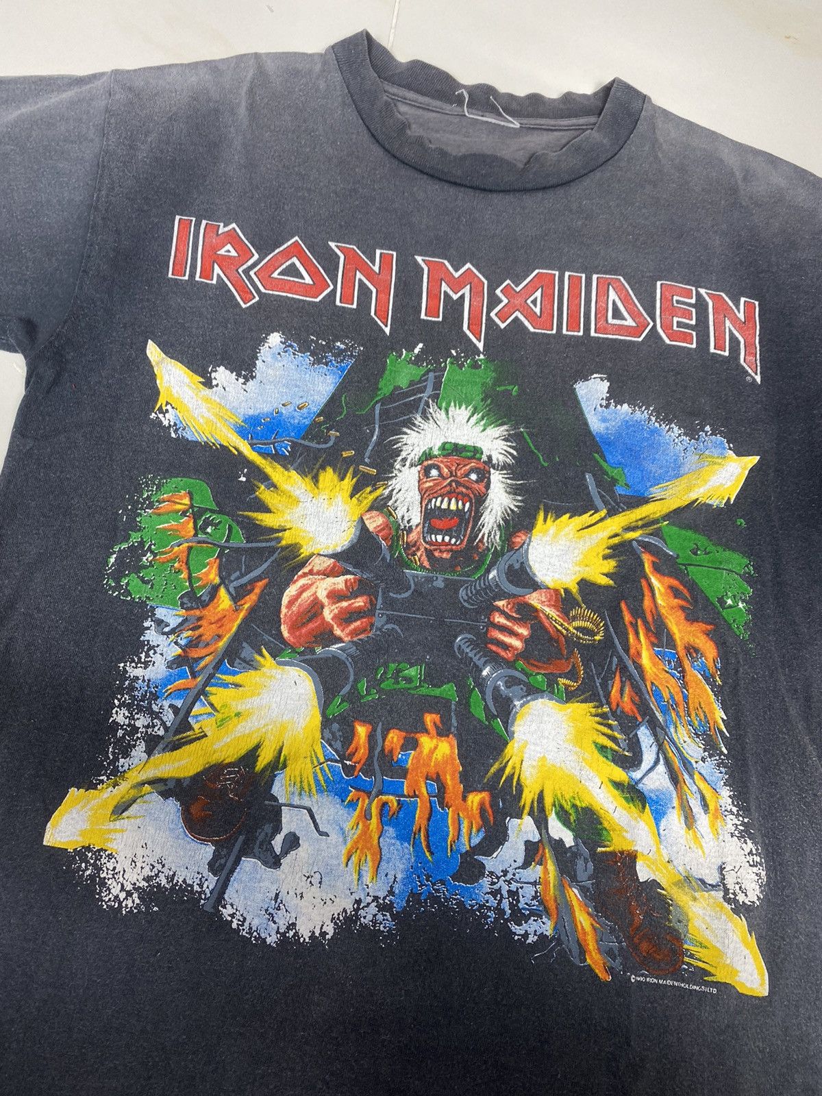 Band Tees Vintage 90’s Iron Maiden Size US M / EU 48-50 / 2 - 7 Thumbnail