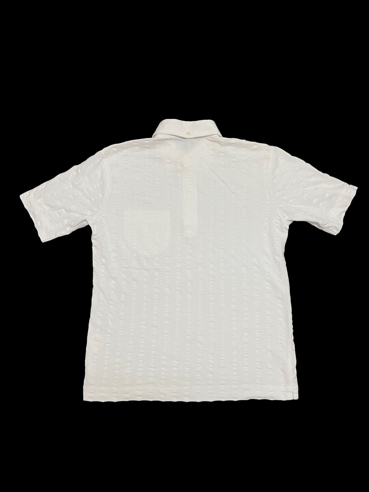 Yohji Yamamoto Yohji Yamamoto Button (Against All Risks )Up Polo T-shirt S Size S / US 4 / IT 40 - 2 Thumbnail
