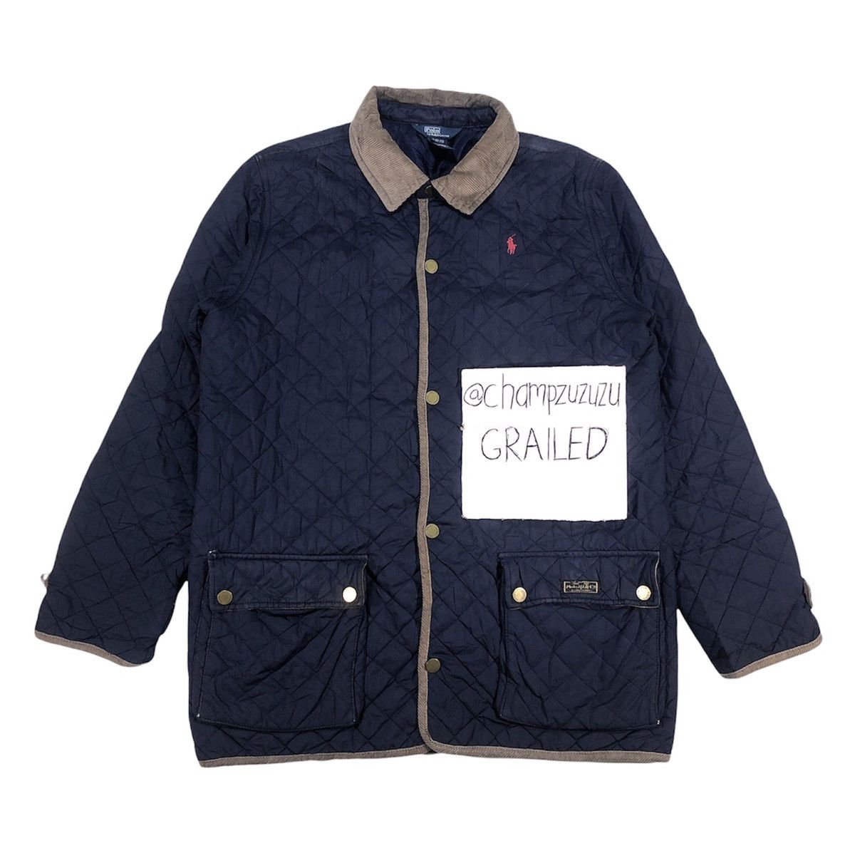 Polo Ralph Lauren Vintage 90s Polo Ralph Lauren Quilted Jacket Size US XL / EU 56 / 4 - 2 Thumbnail