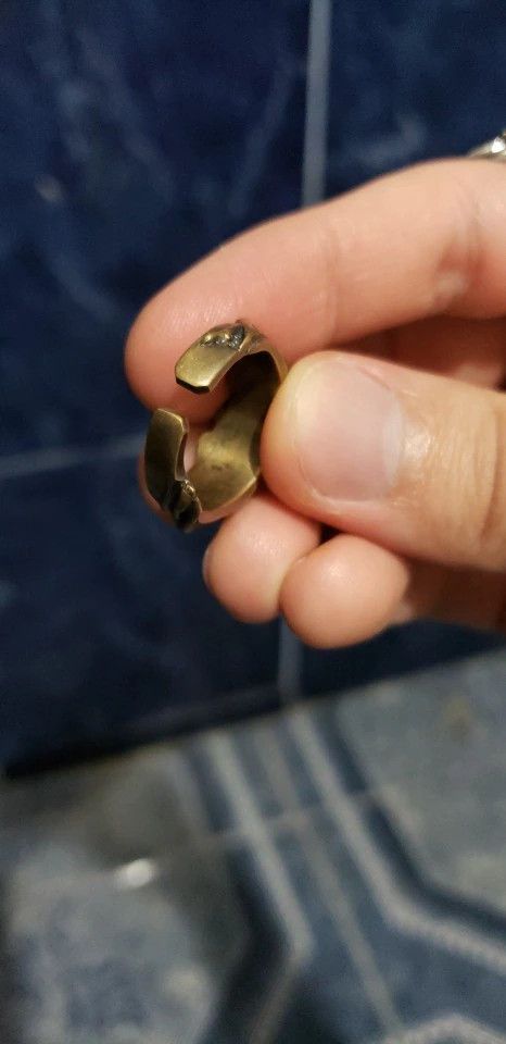 Jewelry Sexy Naked Skull Ring Size ONE SIZE - 4 Thumbnail