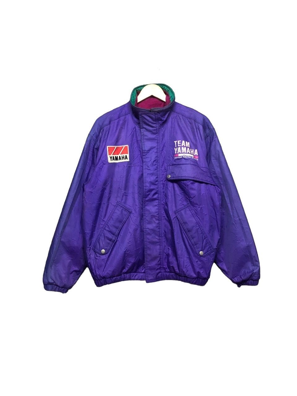 Vtg🔥Team Yamaha Racing Sport Reversible Jacket