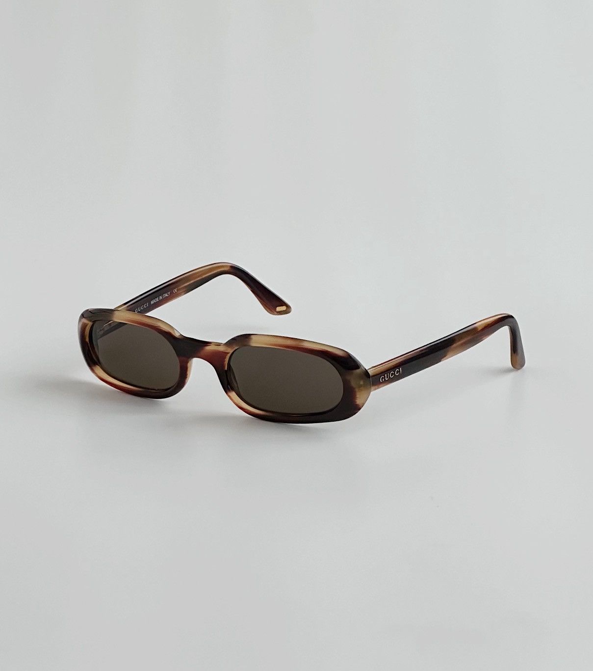 Gucci × Streetwear × Vintage GUCCI 1997 Oval Sunglasses GG1157/S